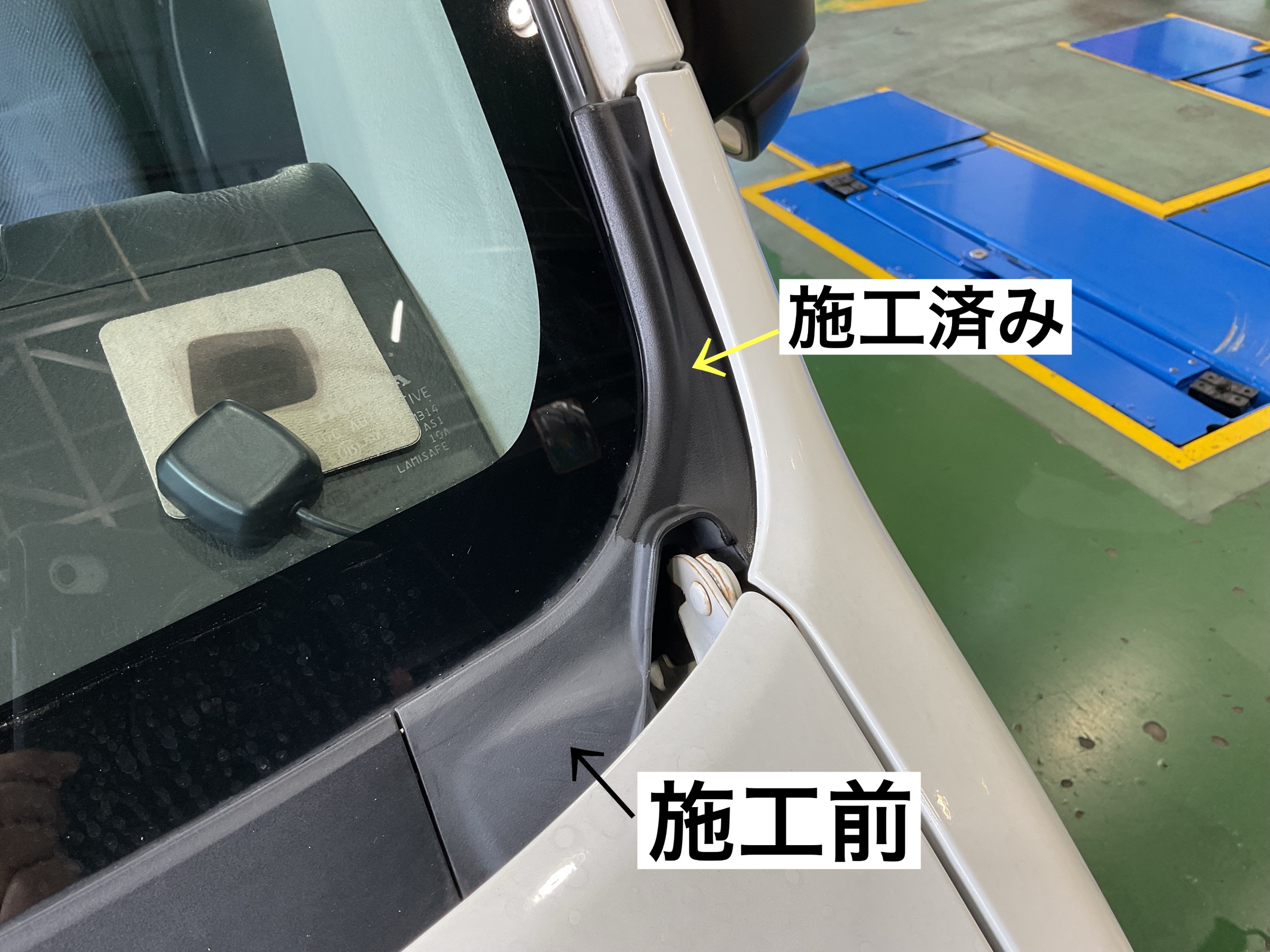 スタッフが撮影