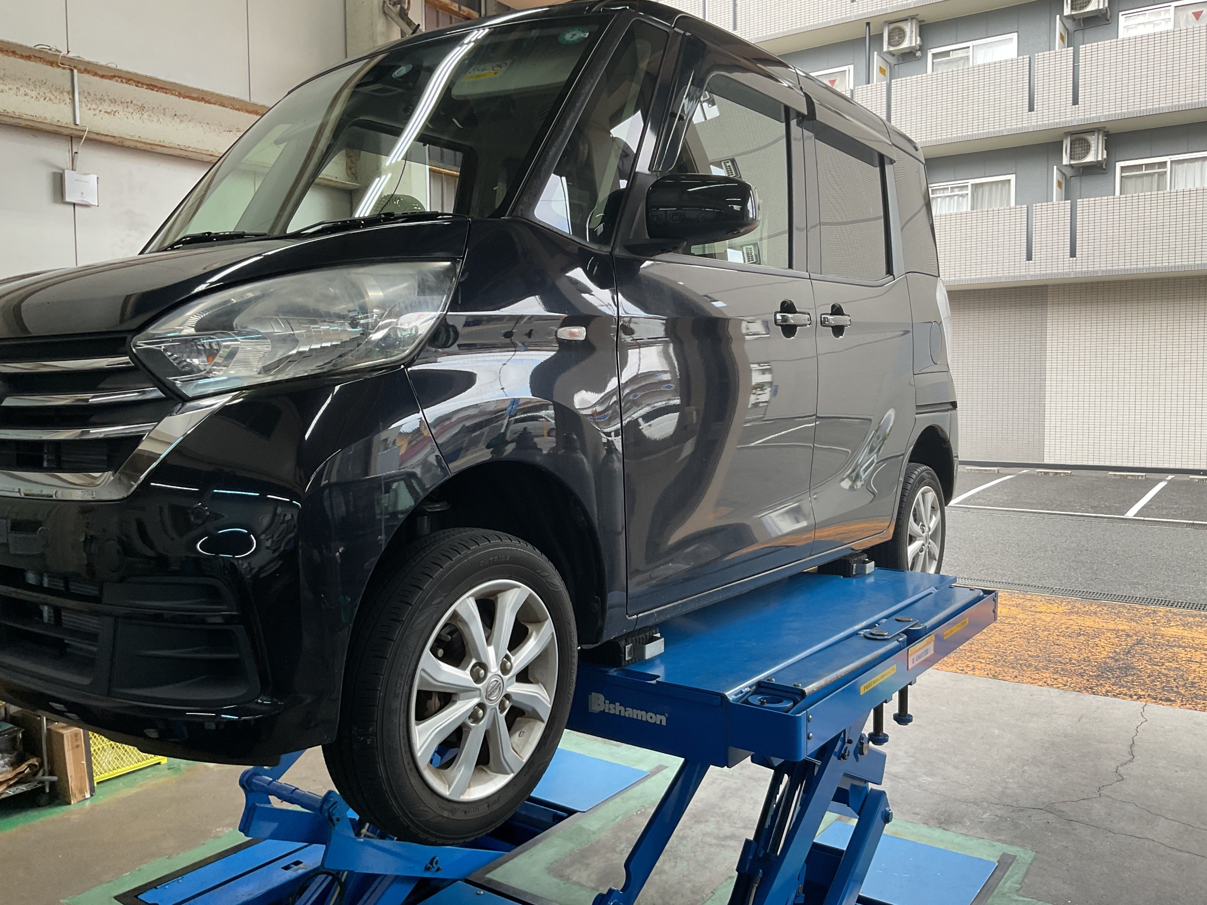 タイヤ交換　タイヤ館三原