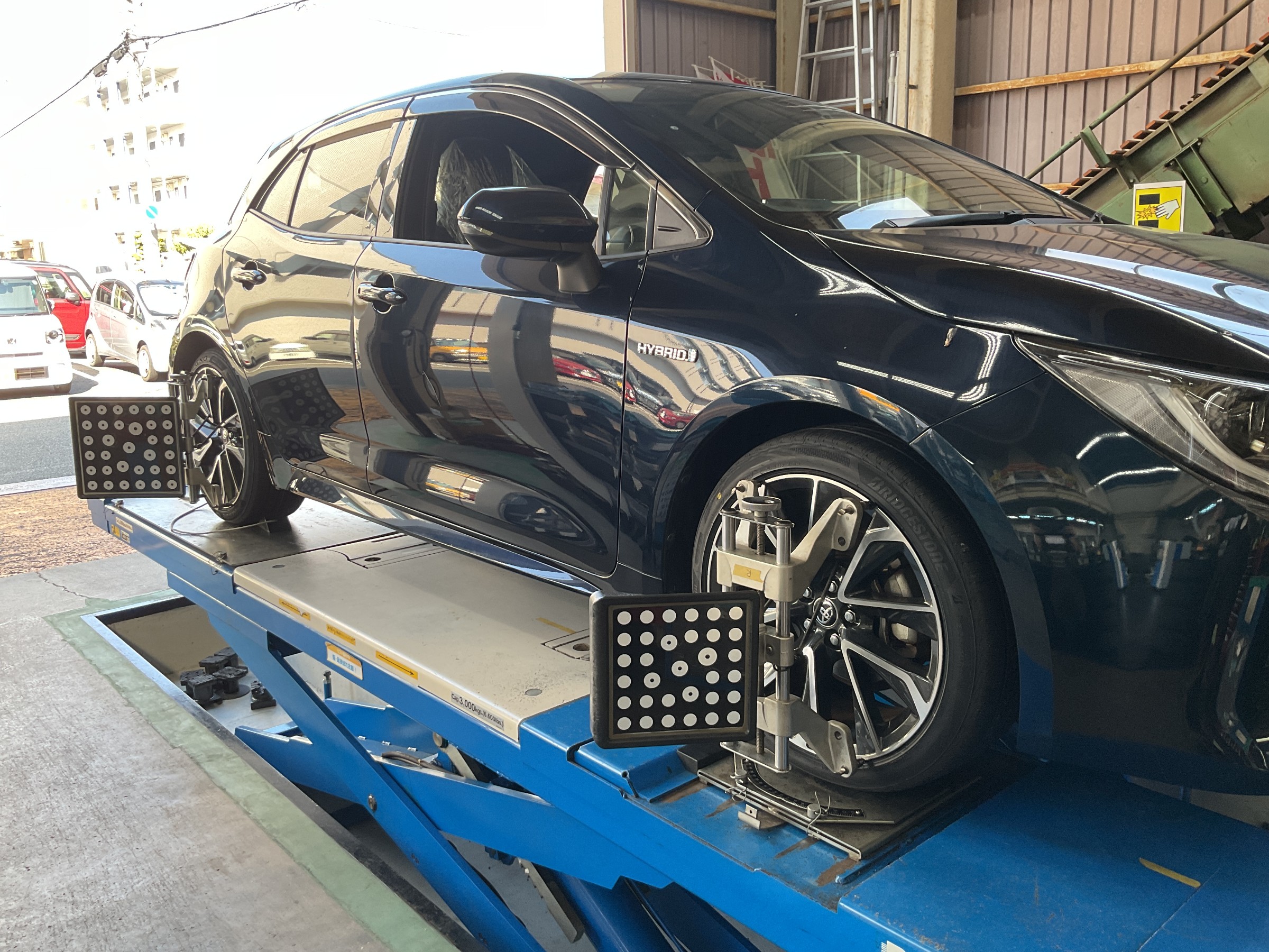 タイヤ交換　タイヤ館三原