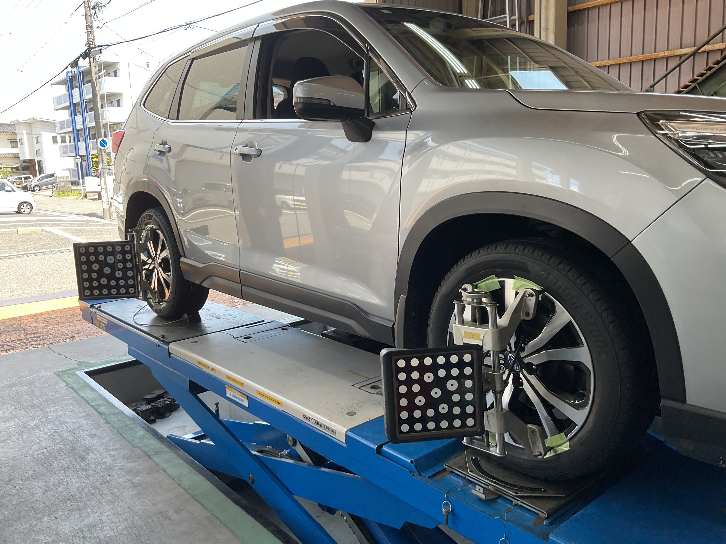 タイヤ交換　タイヤ館三原