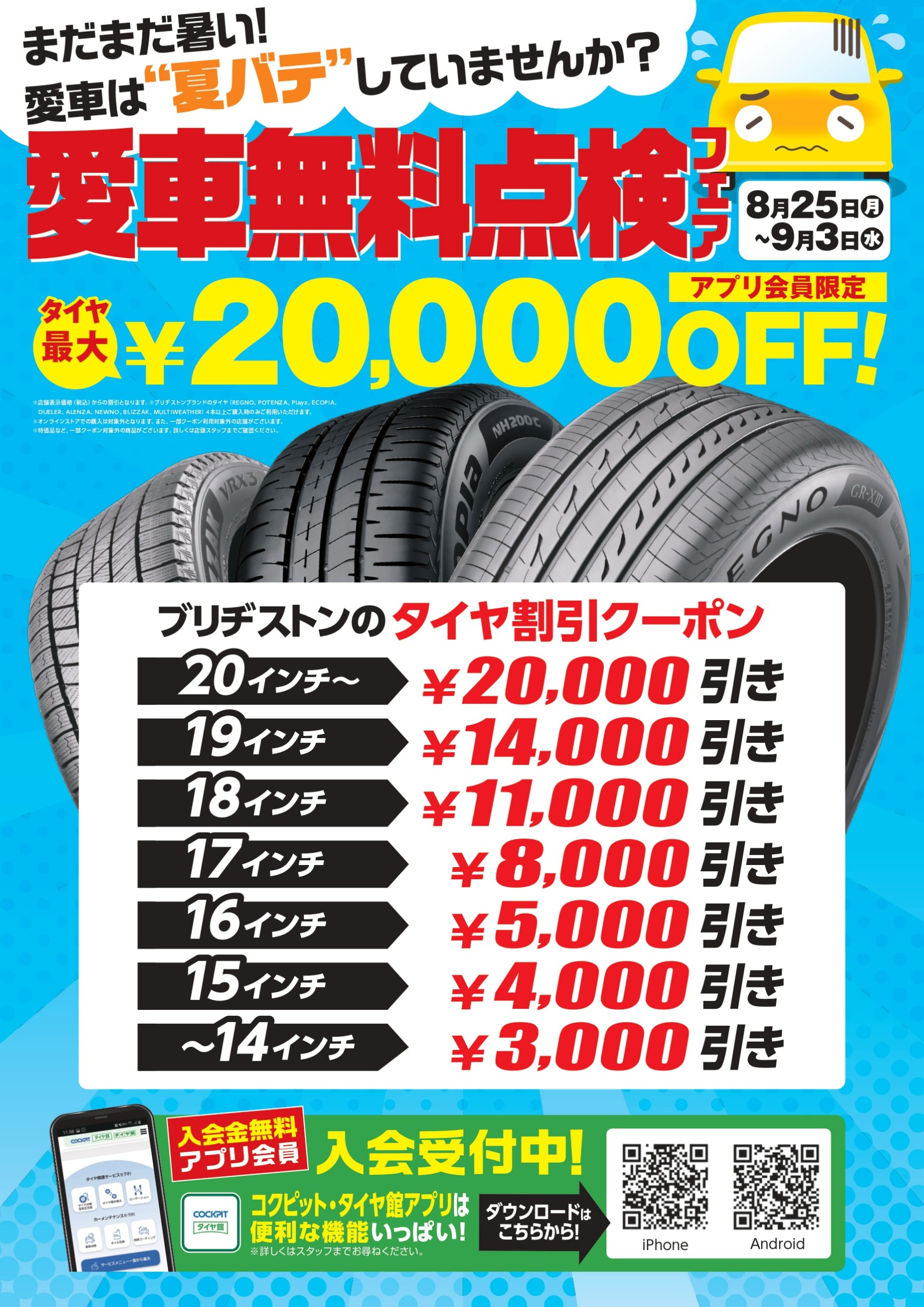 車のタイヤ新品、車検(令和8年4月） 満点、初心者特に 6回目の車検&タイヤ交換 | 『ZX-14Rで行きましょか～』じんじんのブログ