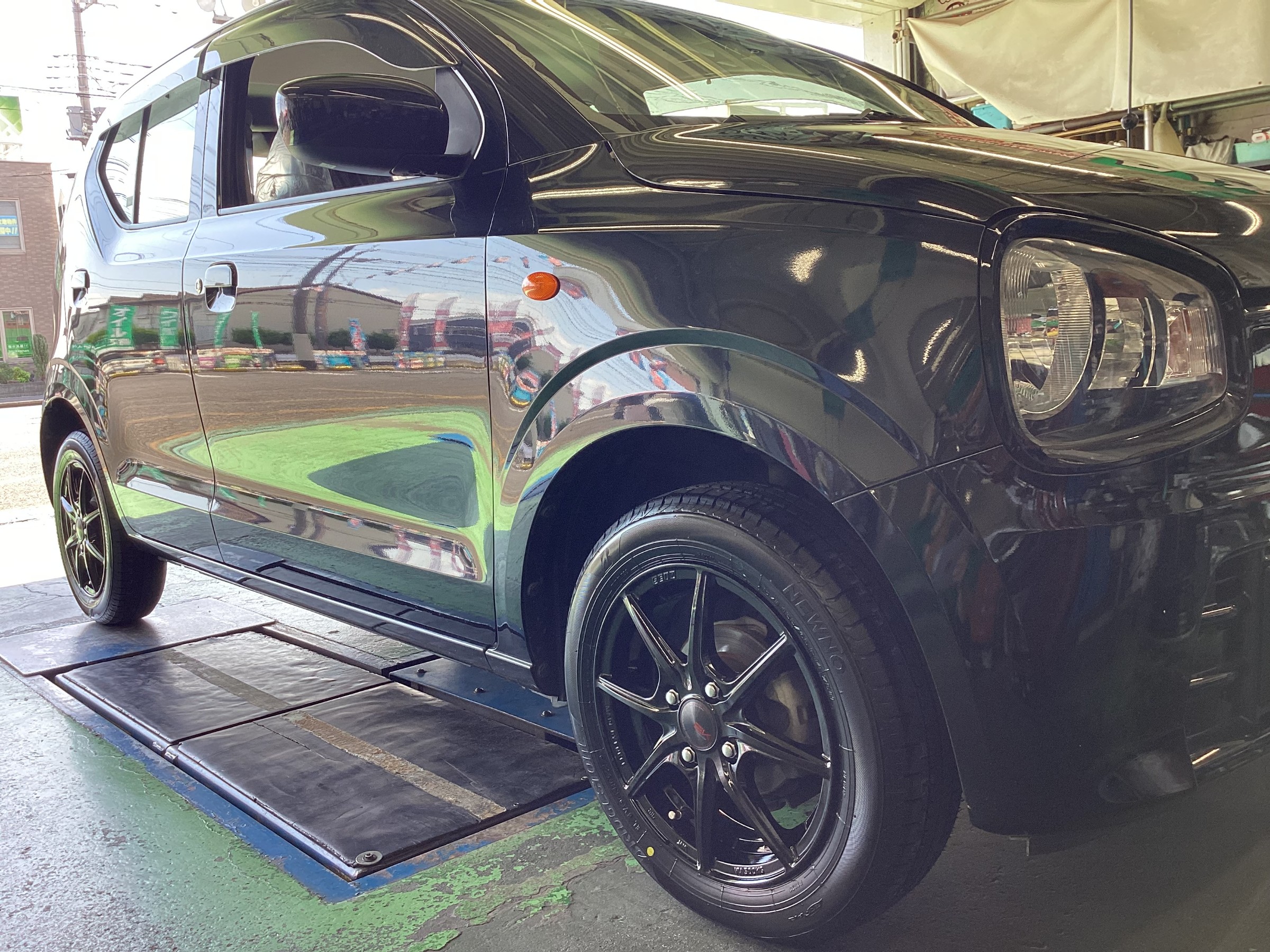 購入希望の方と対応中、2024.6納車、ズズキ、アルト、純正ホイール ｽｽﾞｷ ｱﾙﾄ ☆REGNO ＆SEIN 取付 | 店舗おススメ情報 | タイヤ館