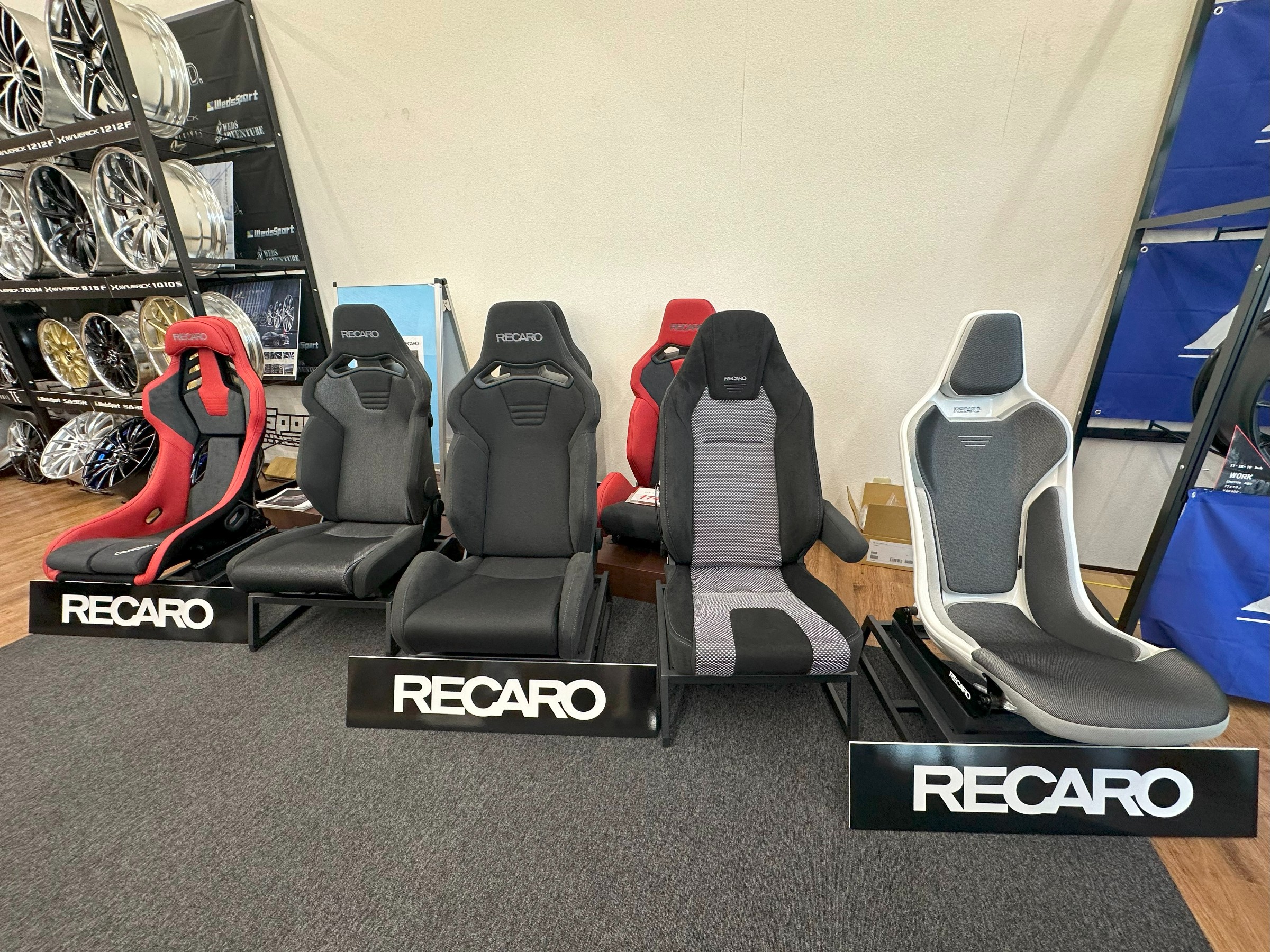 RECARO置いてます！ | 店舗おススメ情報 | タイヤ館 岡山西長瀬（岡山県）