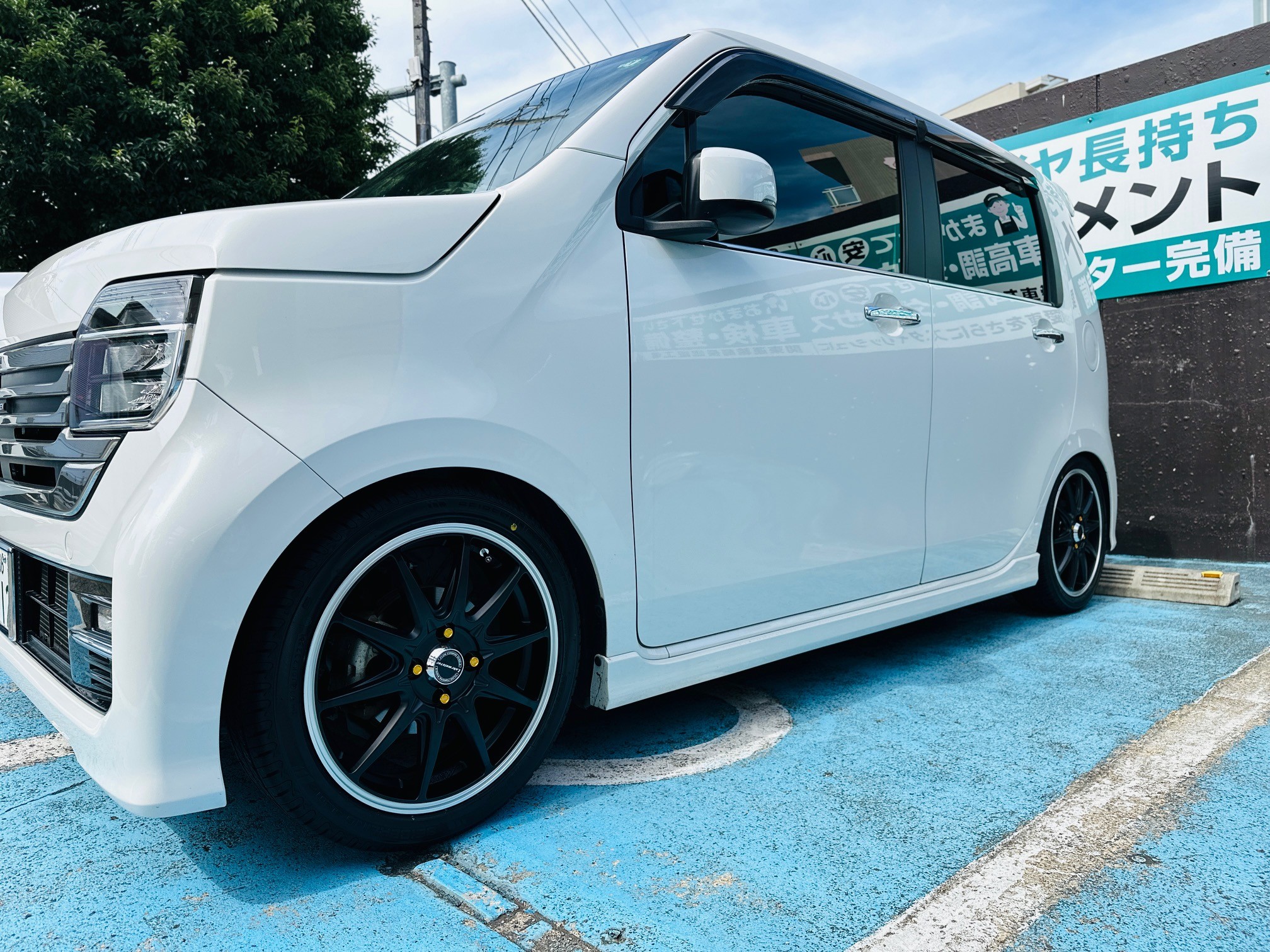 ホンダ N-WGN レアマイスター LMスポーツRS10 16インチ取付 | 店舗お