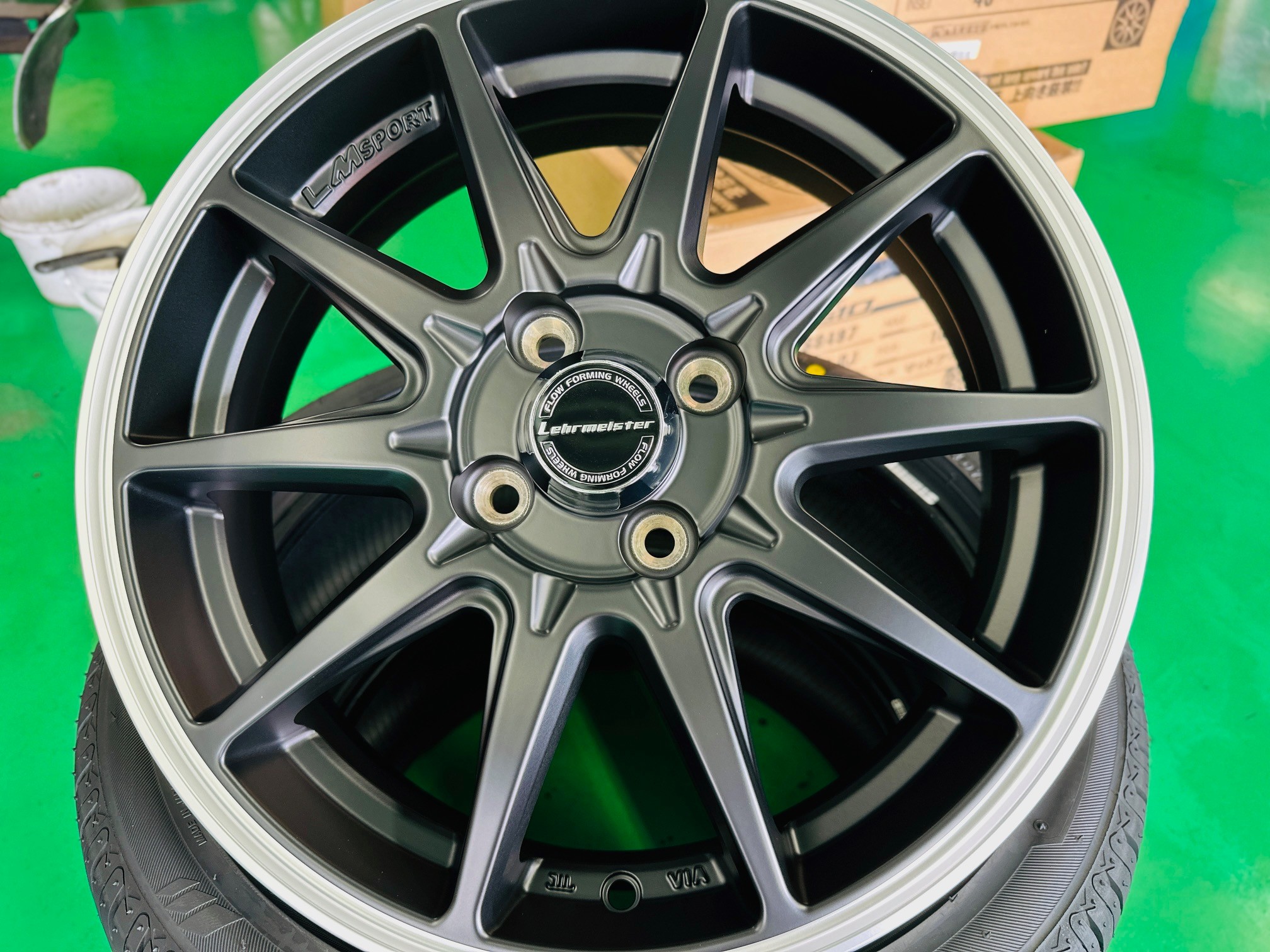 ホンダ N-WGN レアマイスター LMスポーツRS10 16インチ取付 | 店舗お