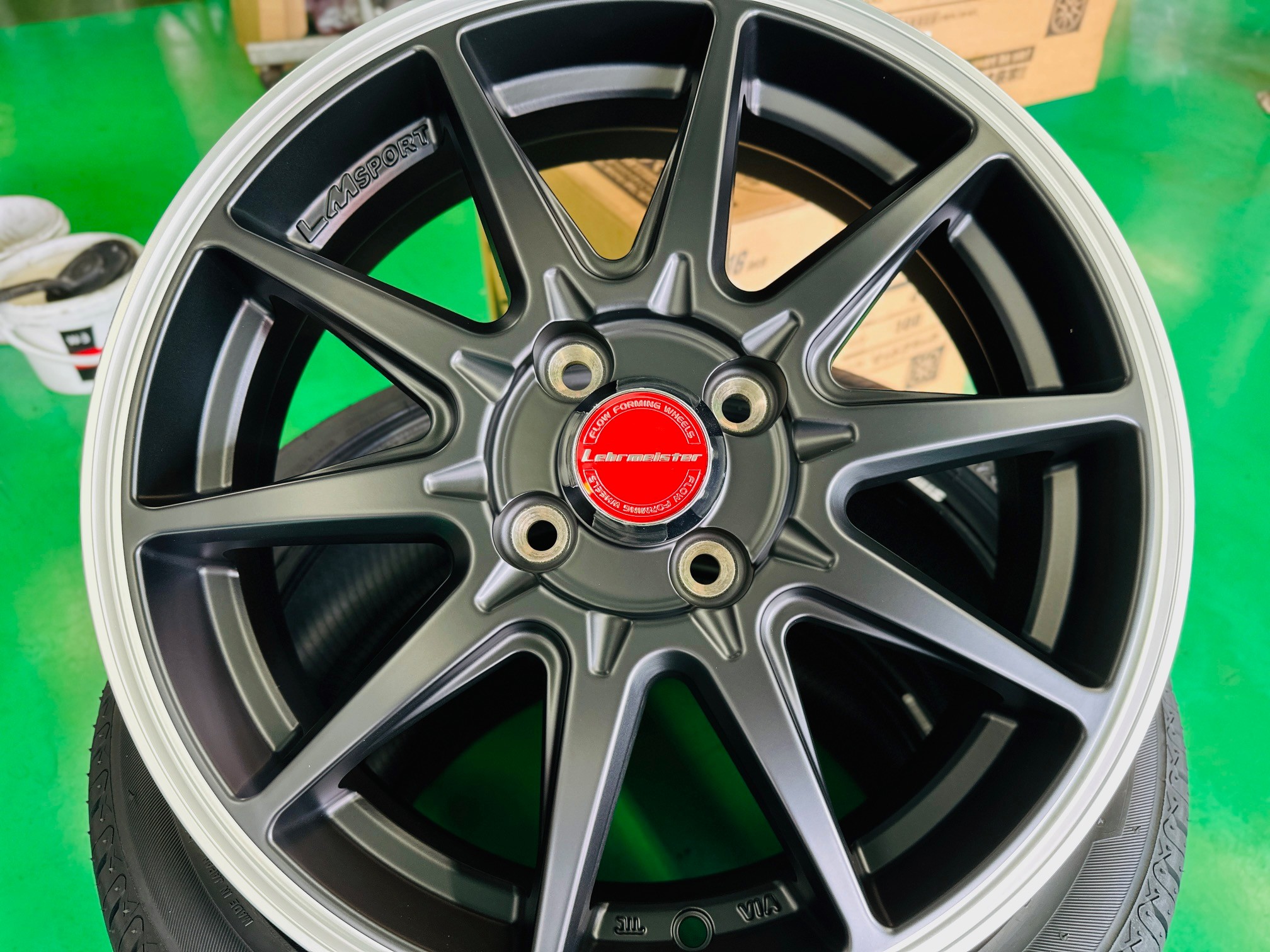 ホンダ N-WGN レアマイスター LMスポーツRS10 16インチ取付 | 店舗お