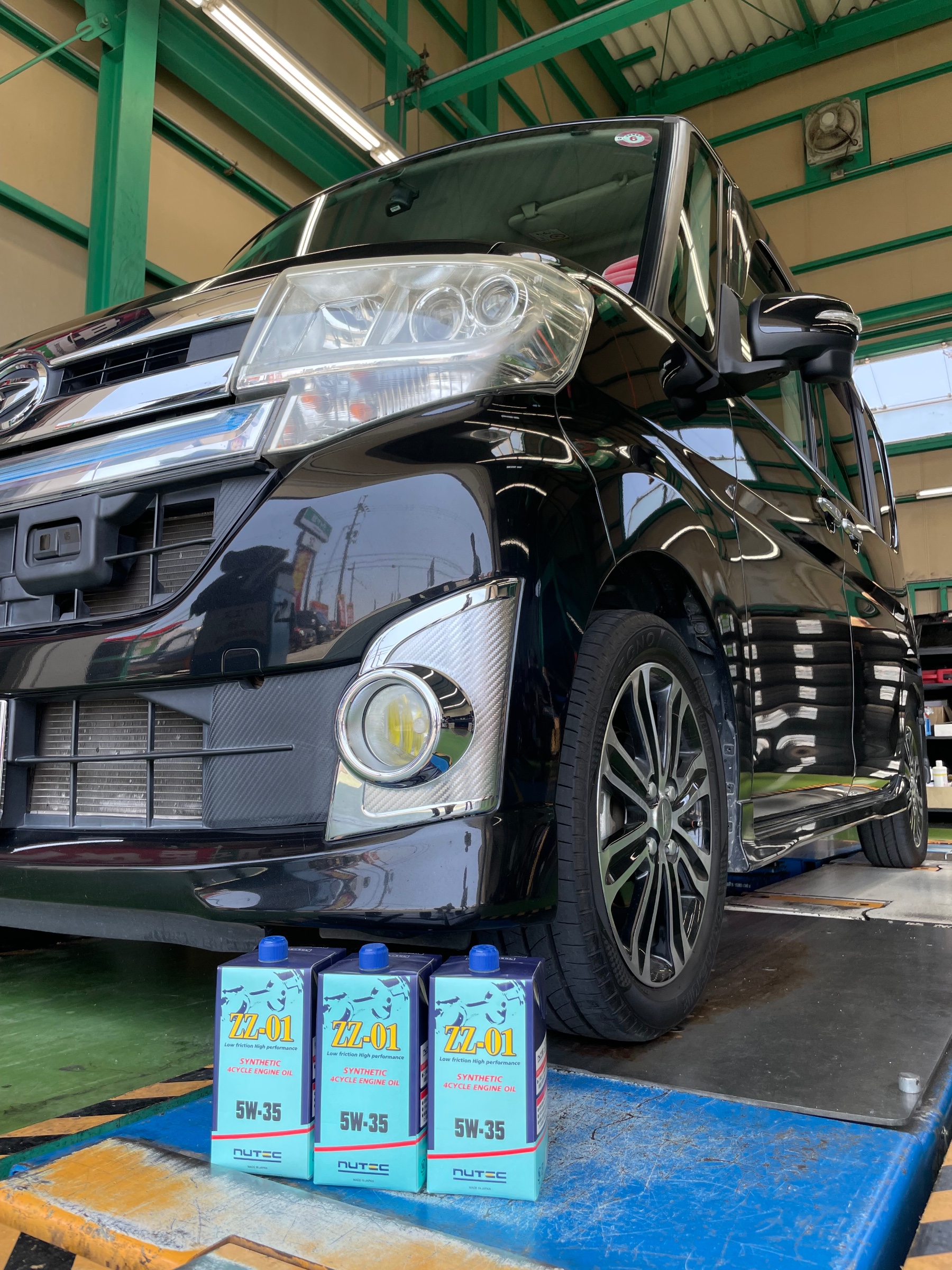 タイヤ館土山 ダイハツ タントカスタム LA600S エンジンオイル交換