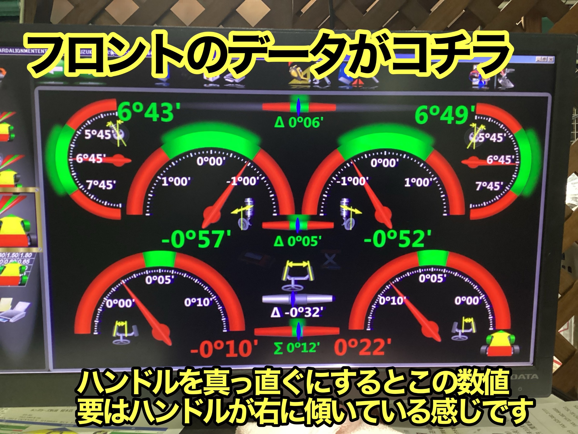 アライメント調整