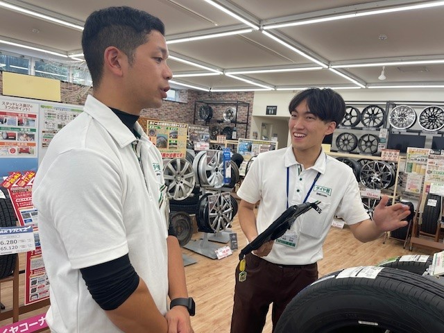 タイヤ館桑園　アンケート　タイヤ