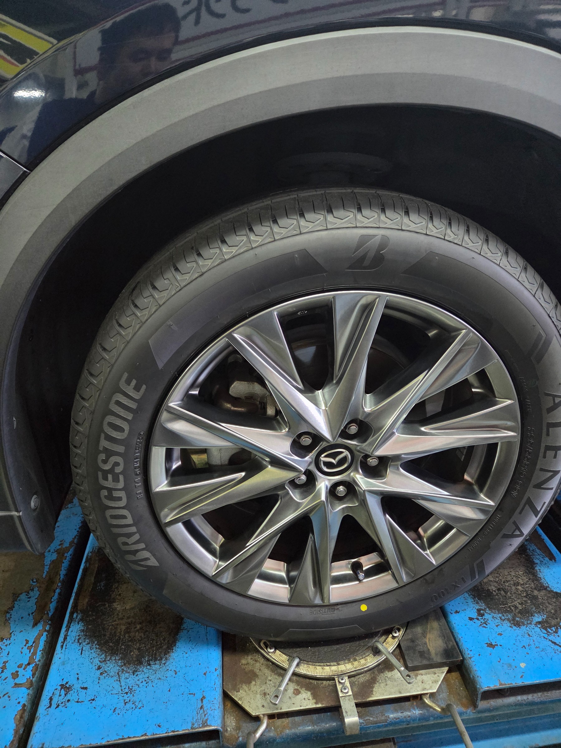 MAZDA　アライメント調整