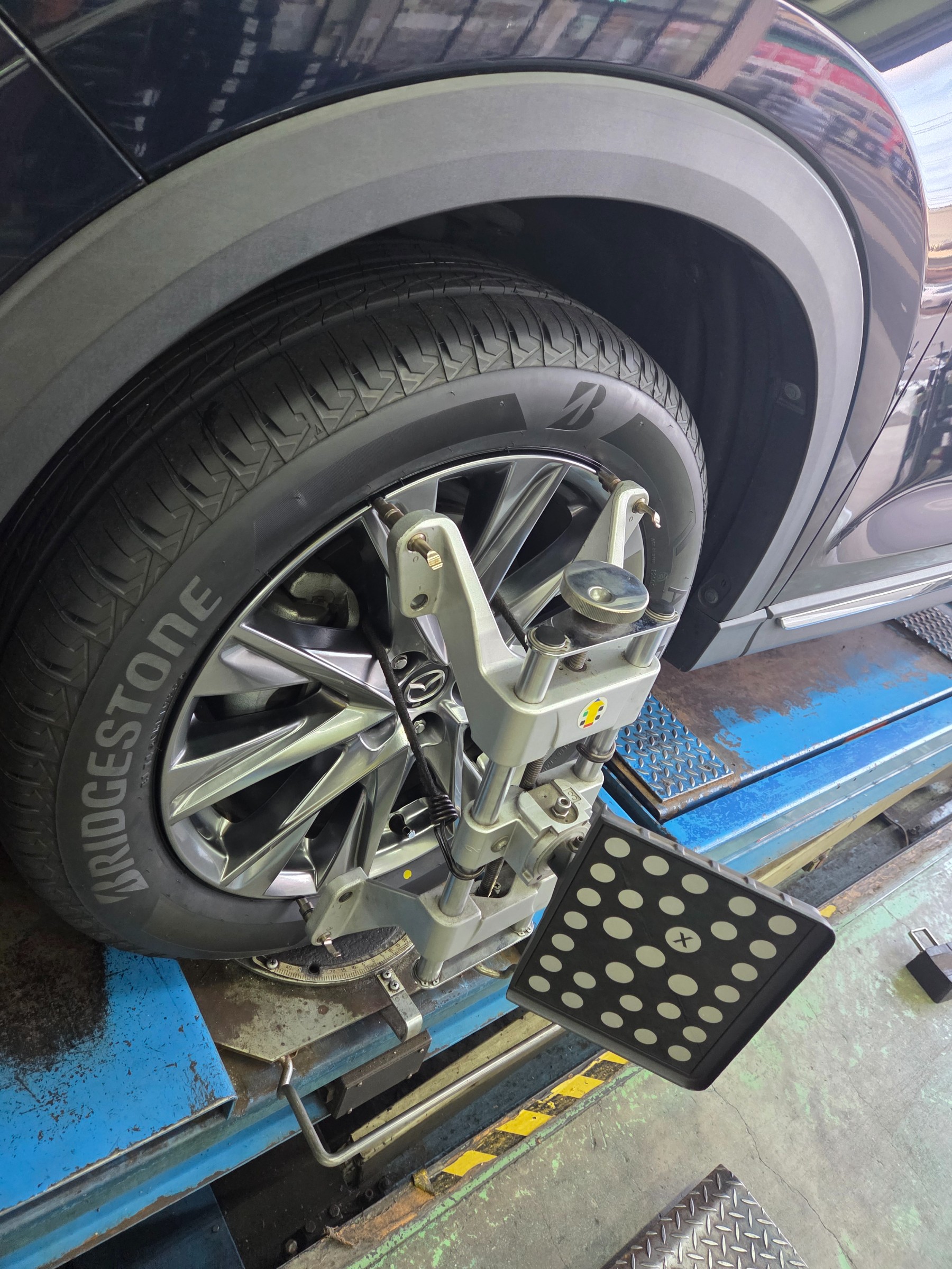 アライメント調整　CX-8 