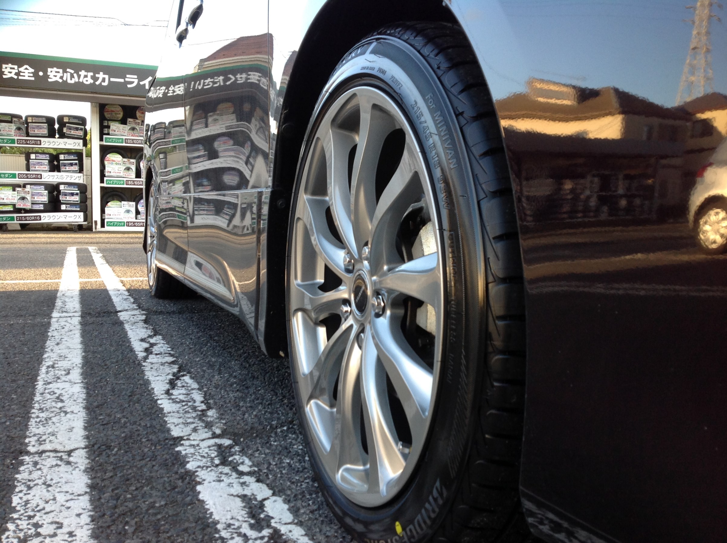 70系VOXY 18inchへインチアップ！ | トヨタ ヴォクシー ホイール