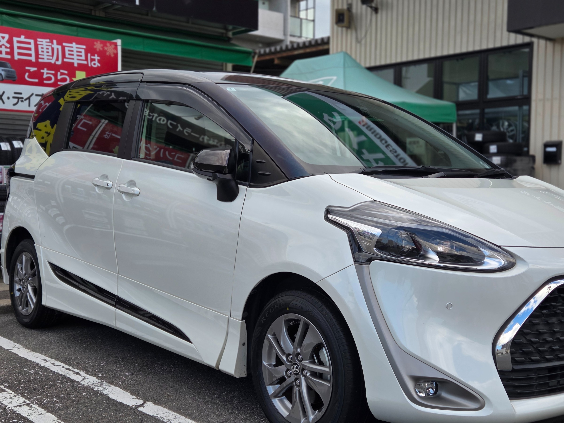 シエンタタイヤ交換