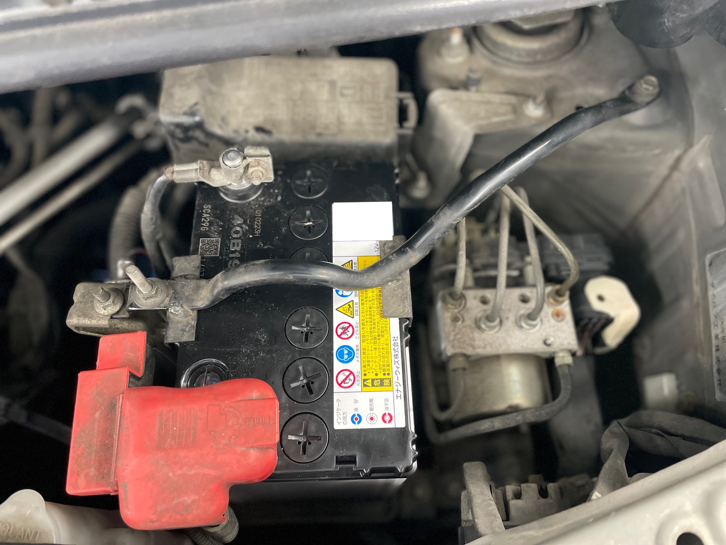 タイヤ館土山 ダイハツ タント L350S　バッテリー交換