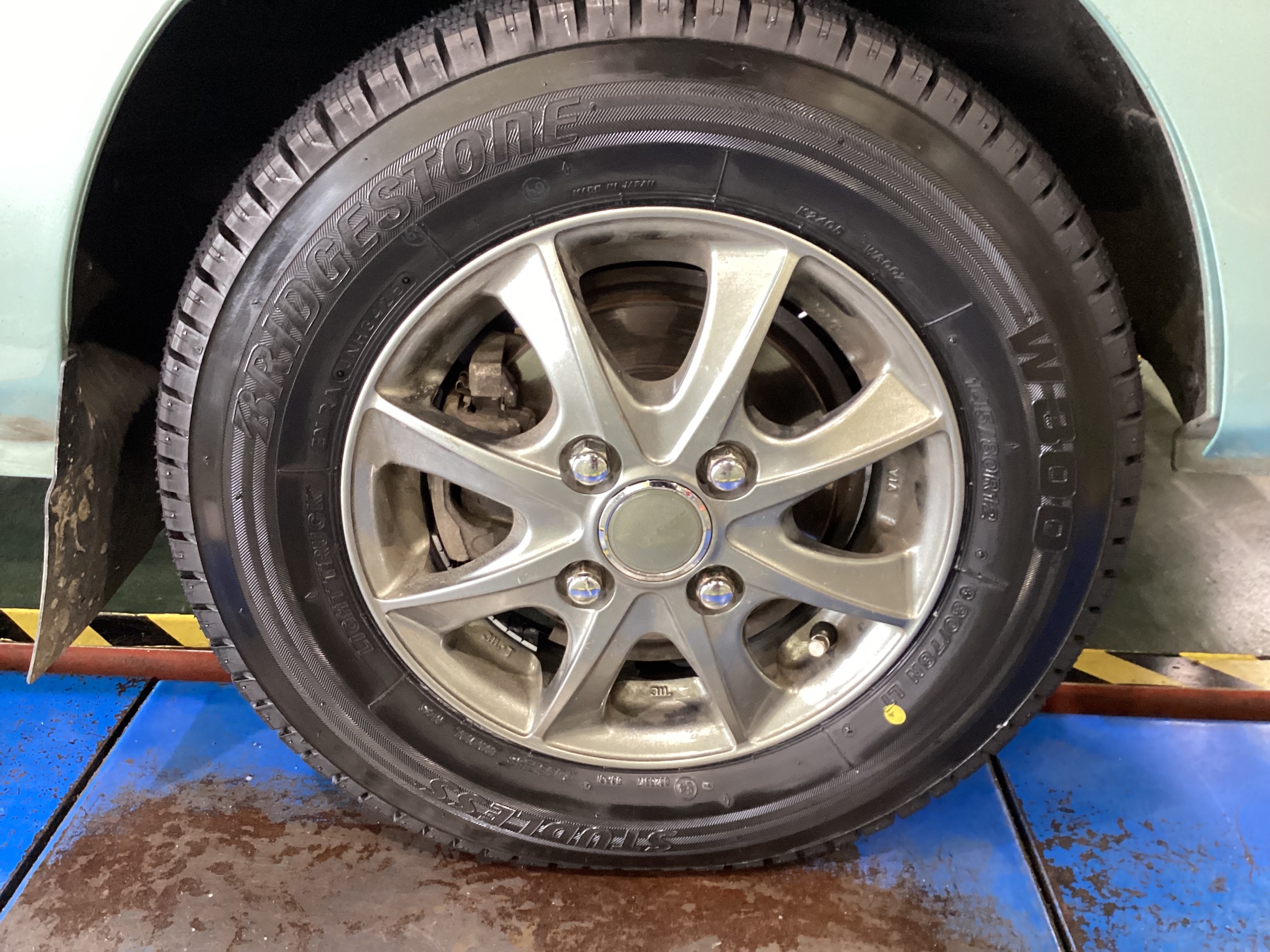 お客様の許可を得て撮影しました。