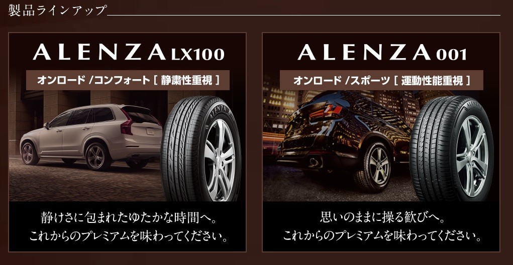 ブリヂストンタイヤ公式サイトより抜粋