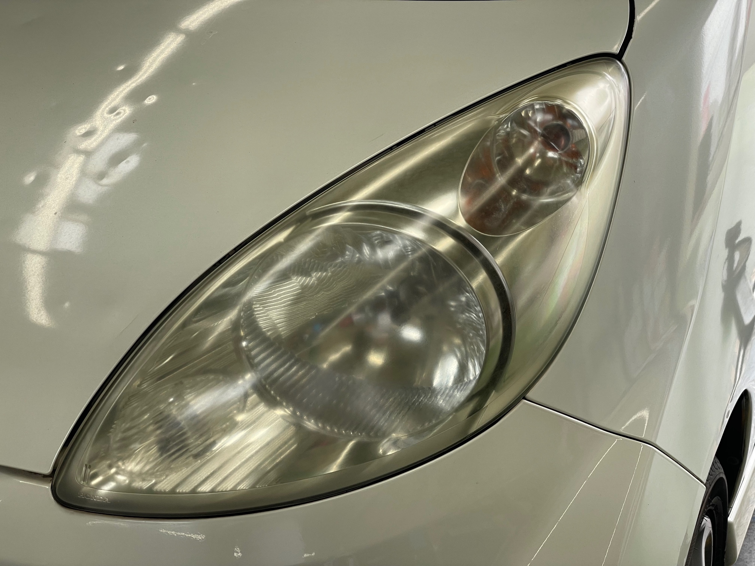 タイヤ館土山 ホンダ ライフ JB5　ヘッドライトコーティング