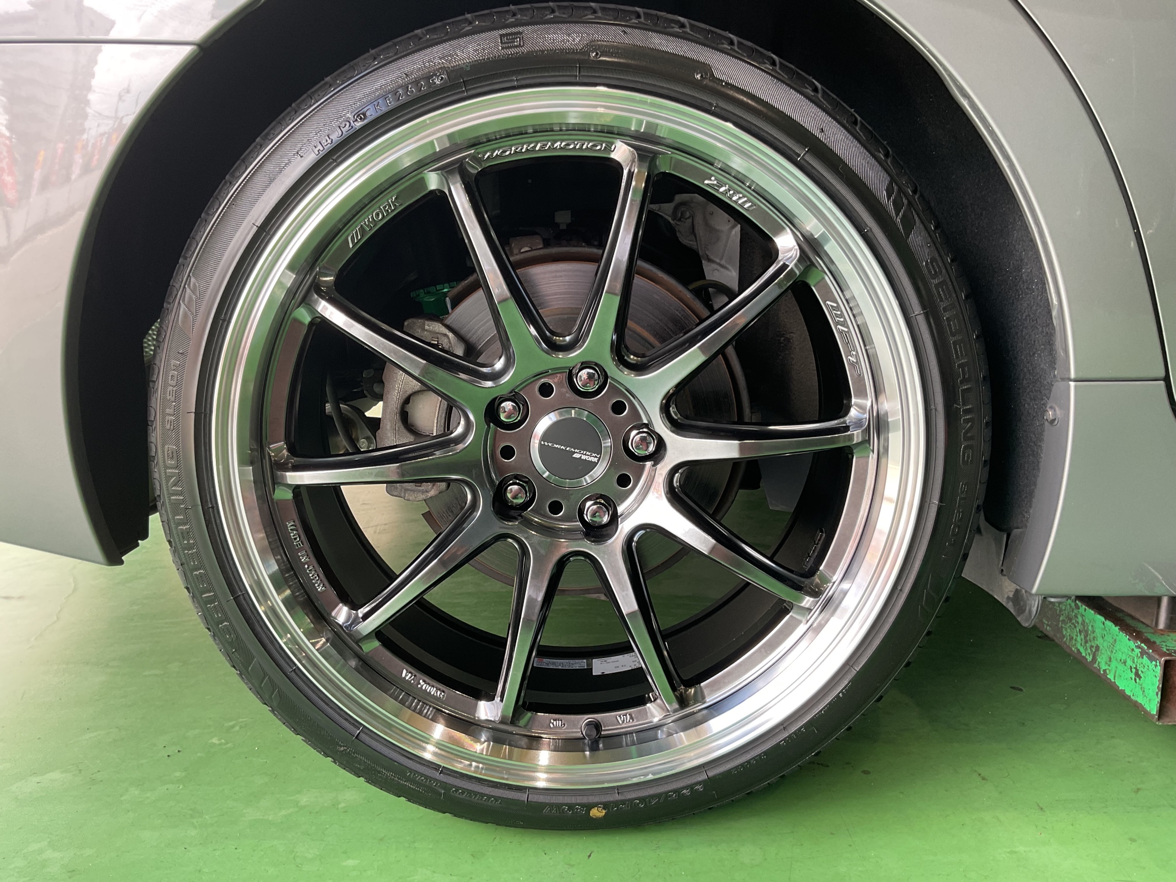 トヨタ マークXにWORK EMOTION取付！！ | 店舗おススメ情報 | タイヤ館