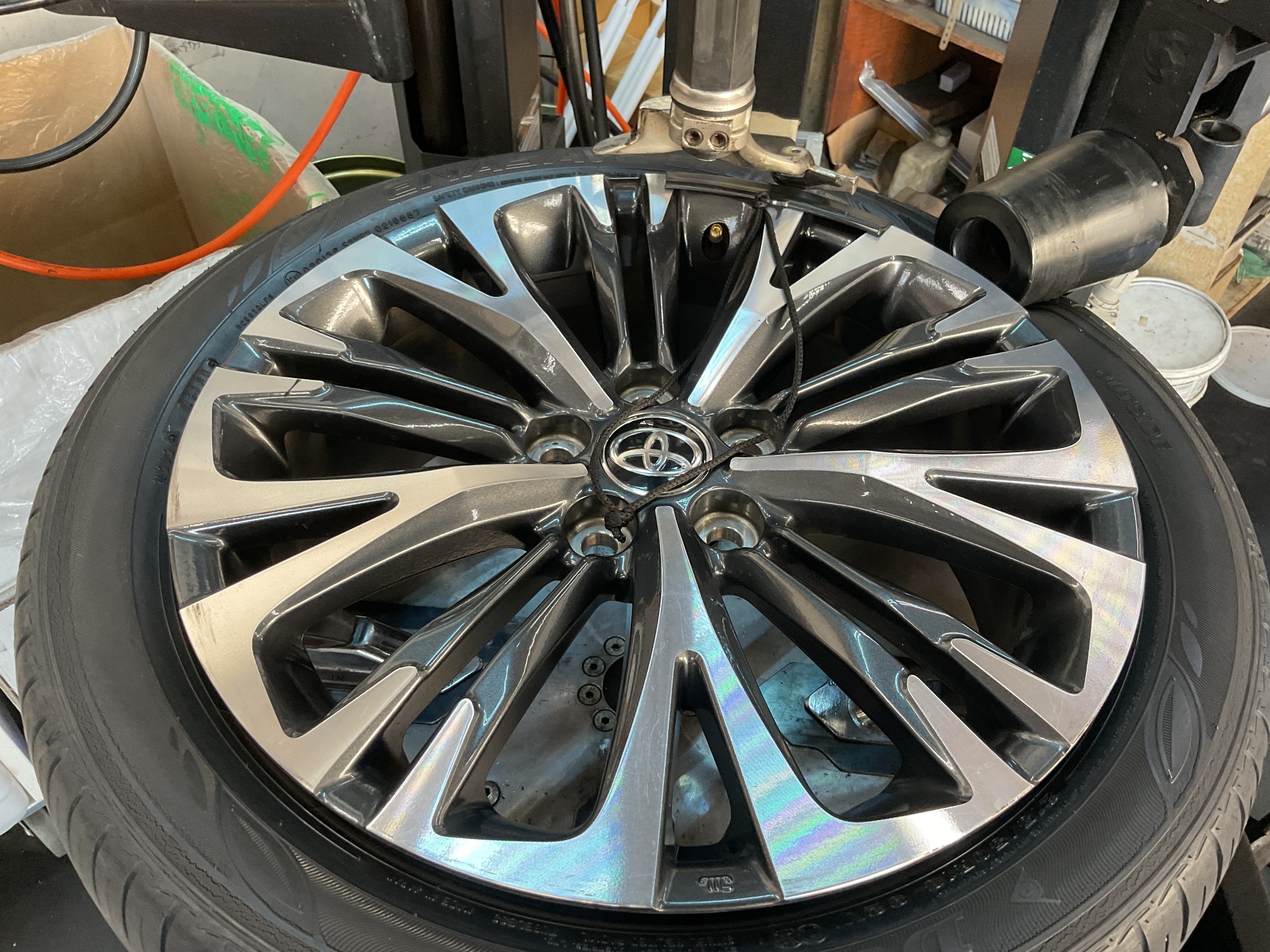 タイヤ交換　タイヤ館三原