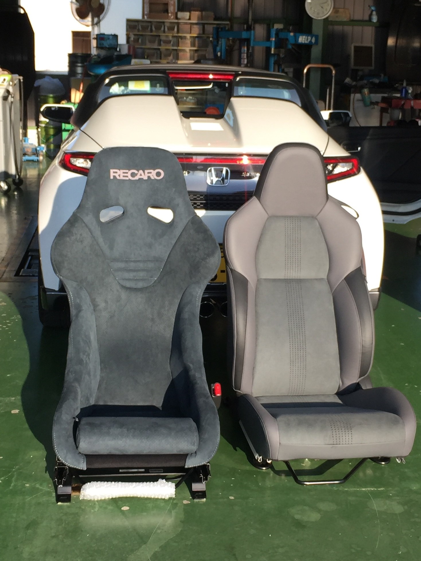 S660 Recaro 取り付け ホンダ S660 その他 スタッフ日記 タイヤ館 太子 タイヤからはじまる トータルカーメンテナンス タイヤ館グループ
