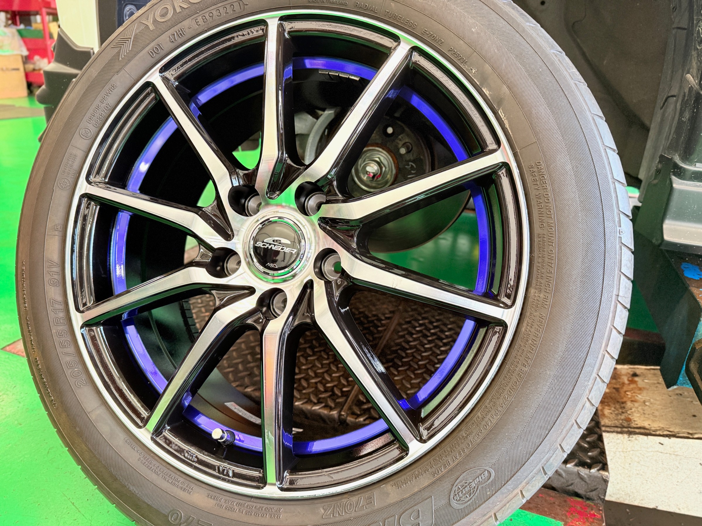 日産 キックス アルミホイール交換 「MIDホイールズ RX810