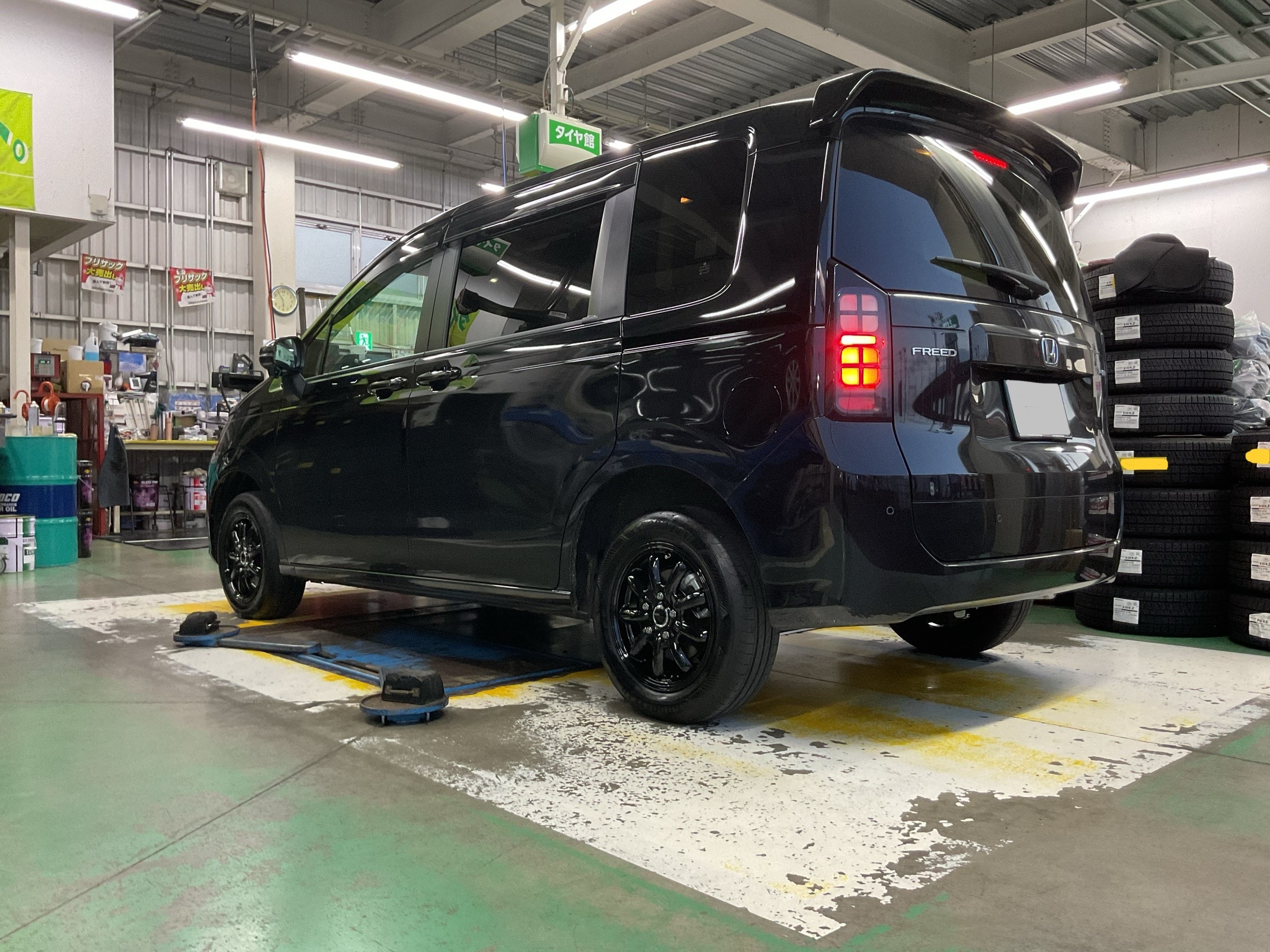 ありがとうございます！フリードに「ZACK JP-209」ホイール組み替え