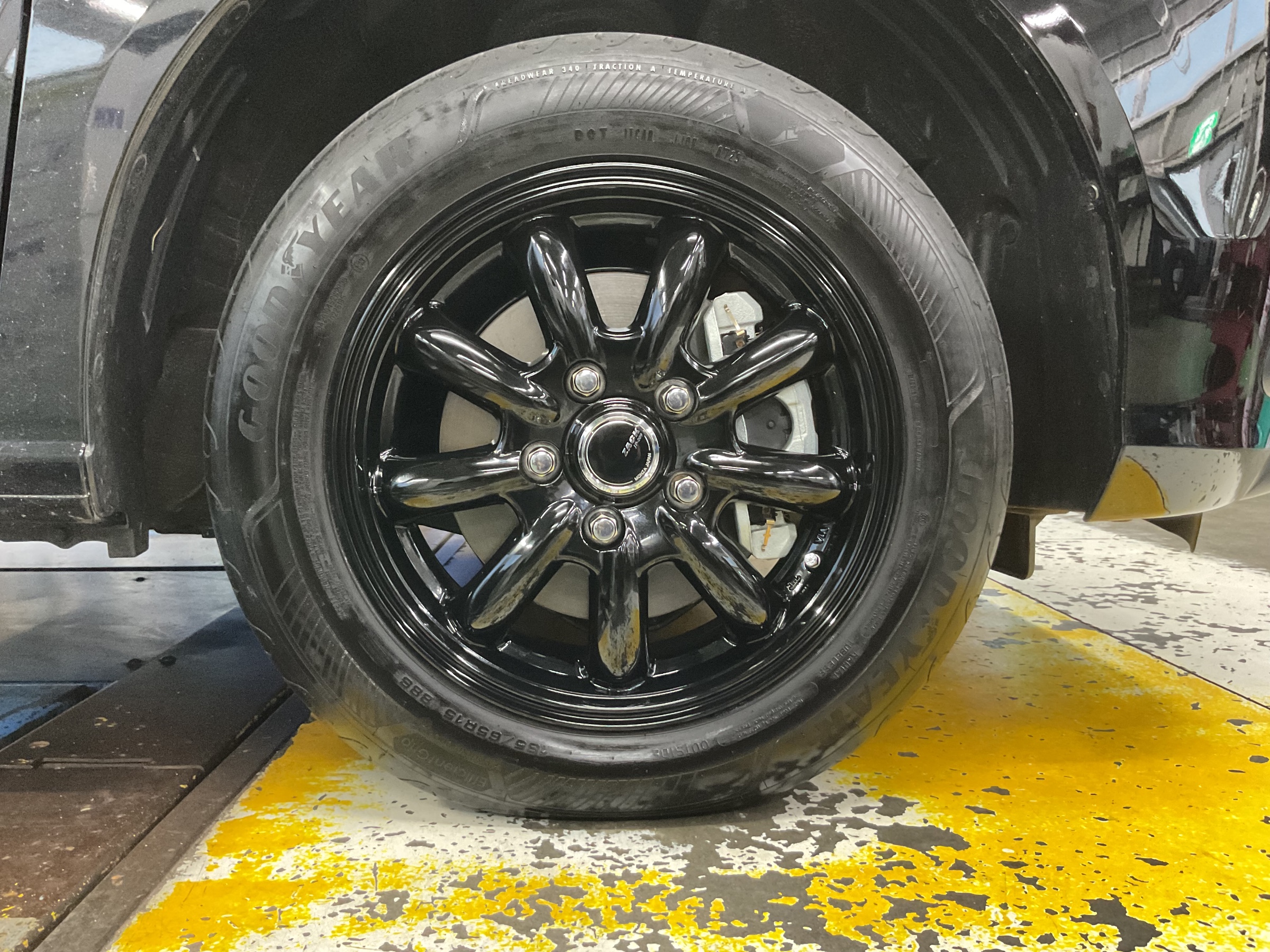 ありがとうございます！フリードに「ZACK JP-209」ホイール組み替え