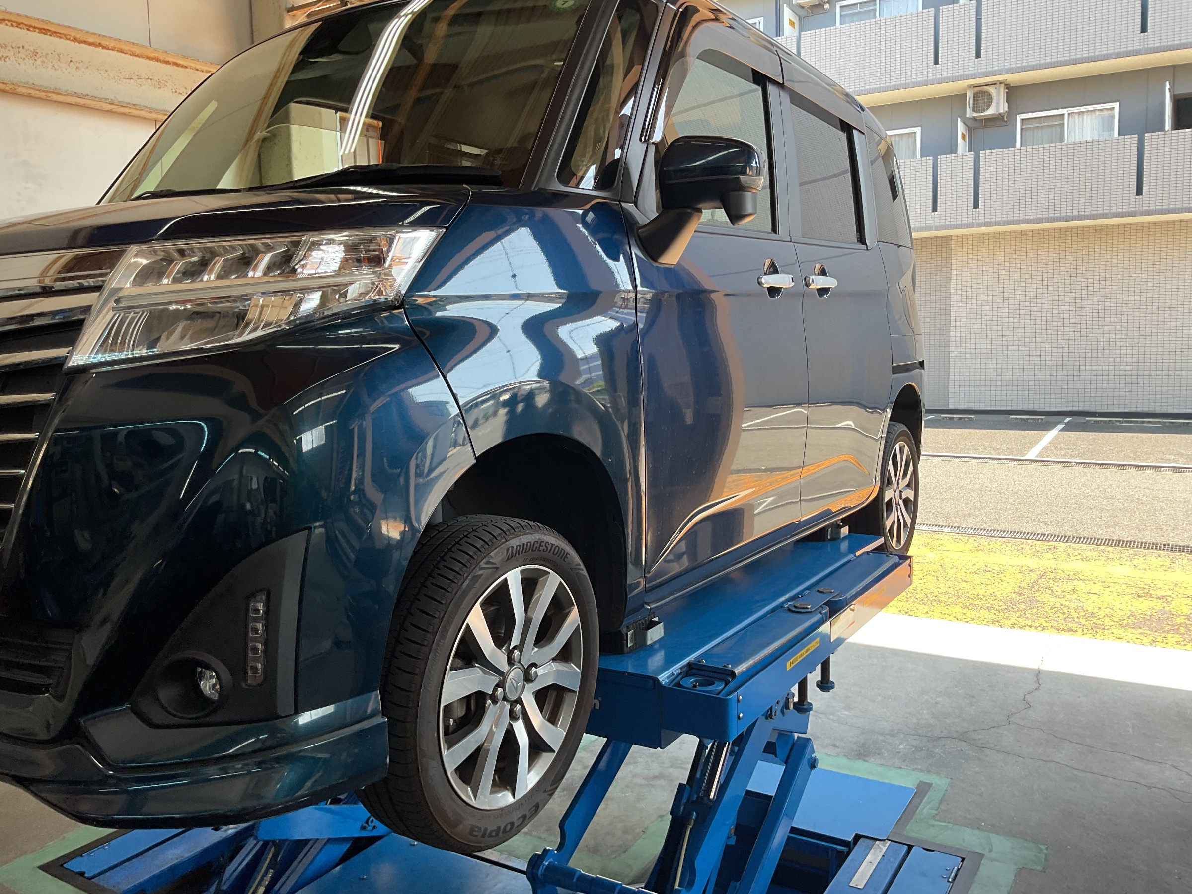 タイヤ館三原　タイヤ交換