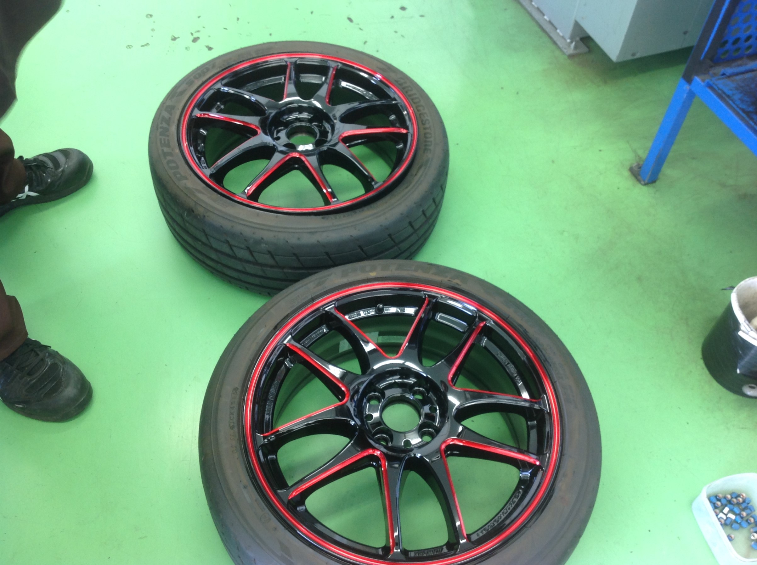 日産・ノートNISMO（E12)】ホイール交換を行いました！ | 店舗お