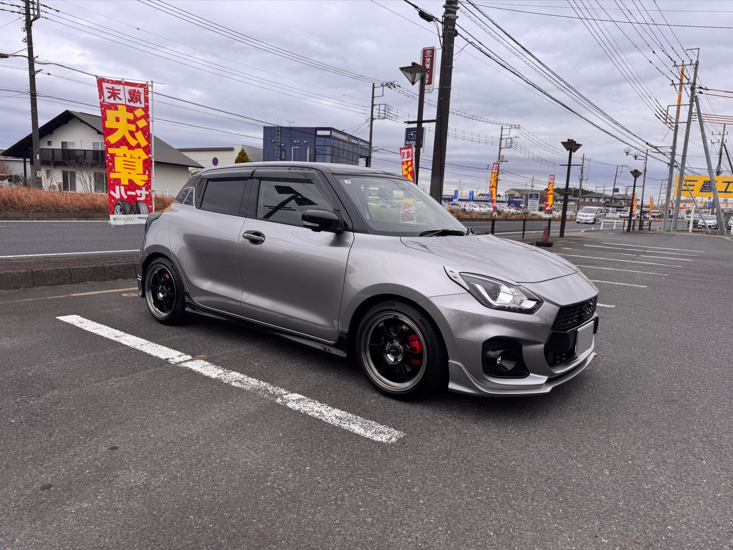 rrmm-.-rrmm ZC33Sスイフトスポーツ タイヤホイールセット MIDホイールズ(マルカ