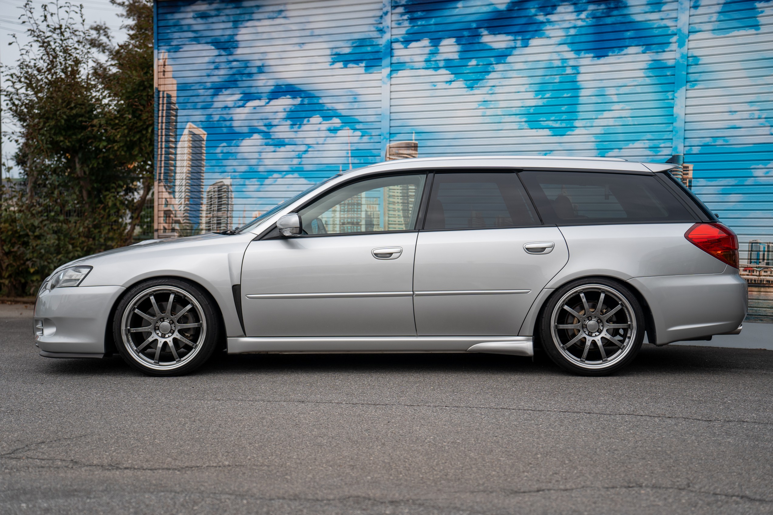 スバル レガシィツーリングワゴン BP5】 車高調 取付 | 店舗おススメ