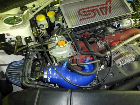 GDB（F型）インプレッサWRX STI』サクションパイプ交換でご来店です