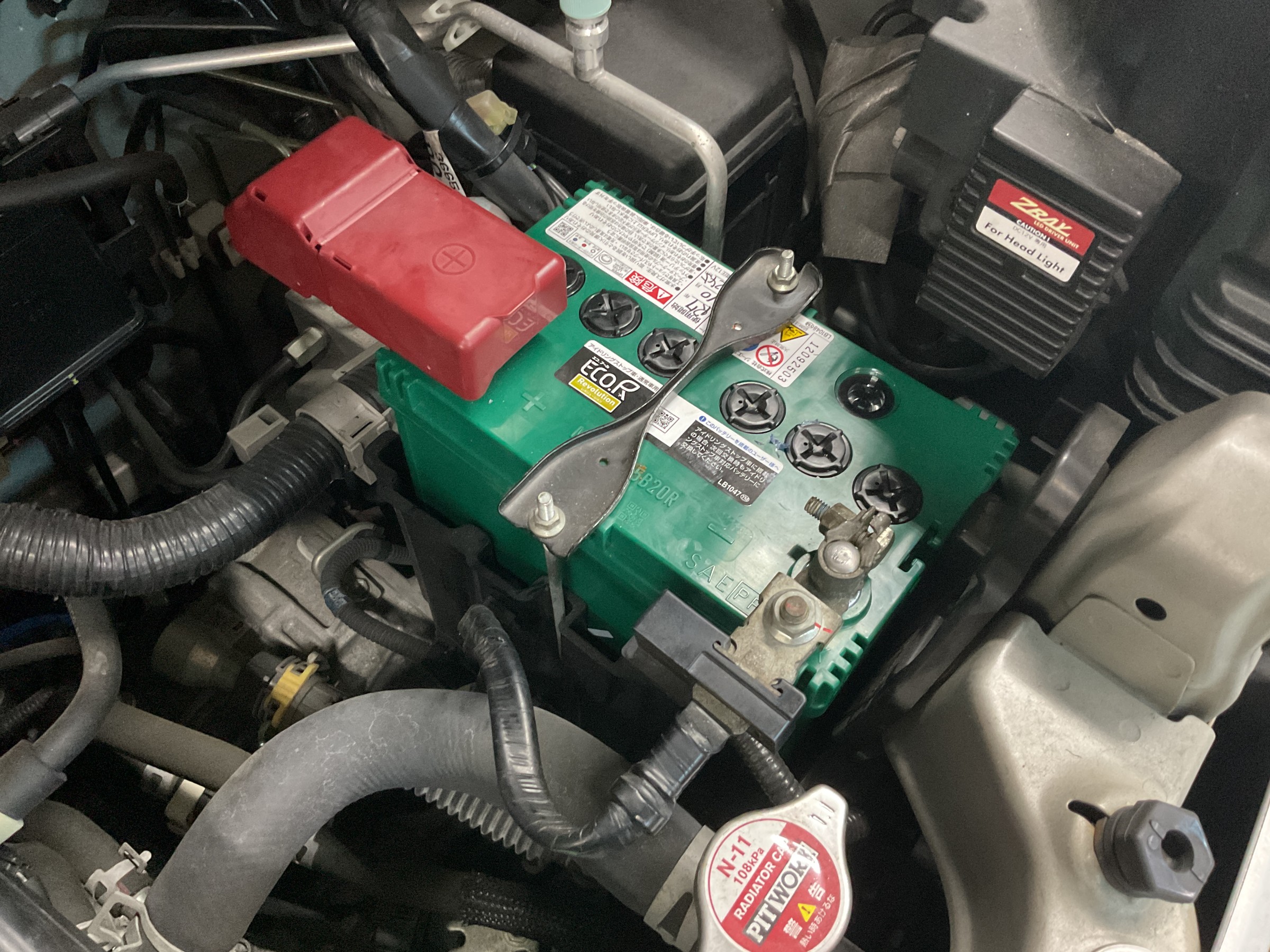 タイヤ館三原　バッテリー交換