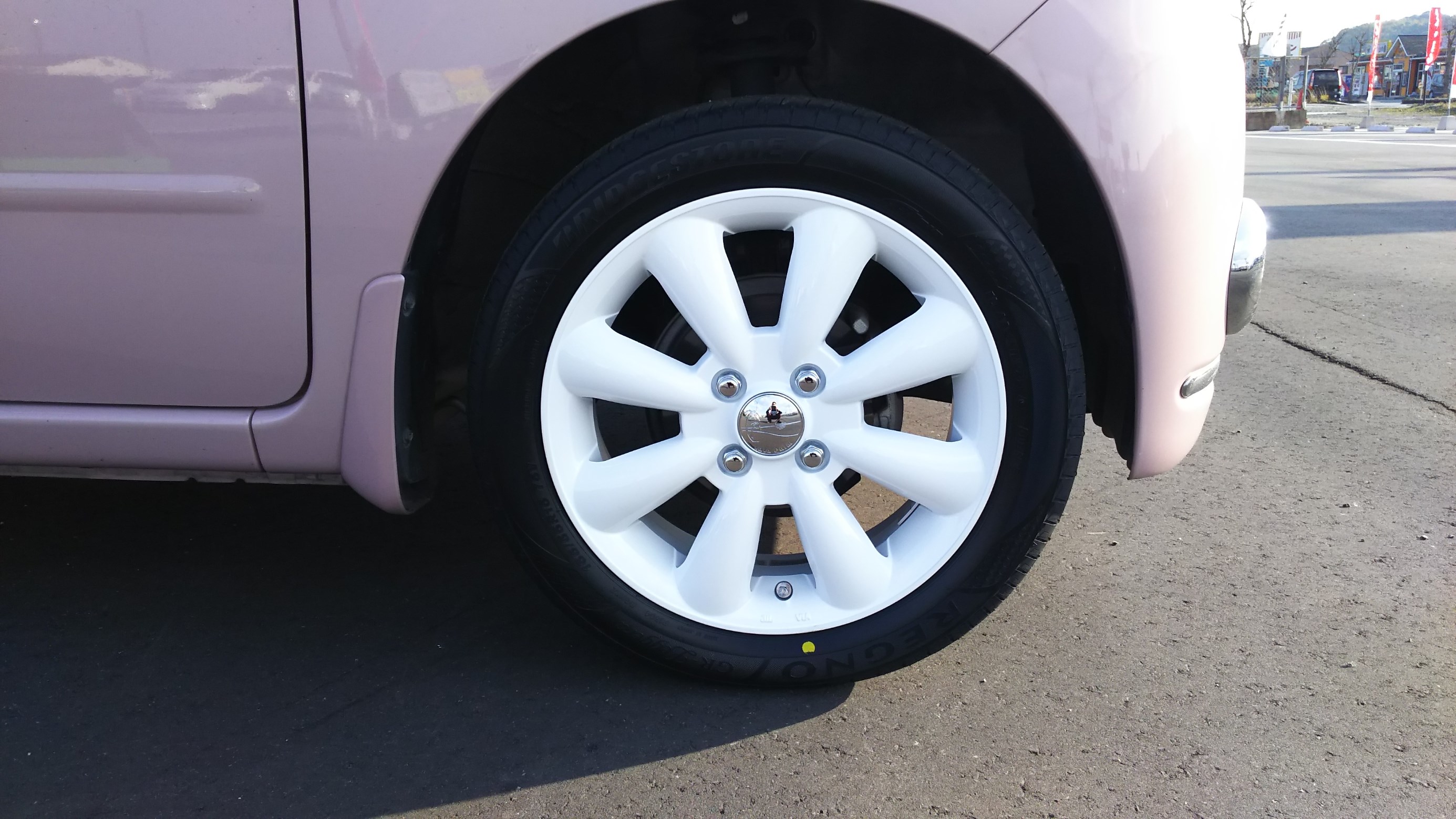 ダイハツ ミラココア ララ・パーム KC8 15×5.0 GR-レジェーラ 165