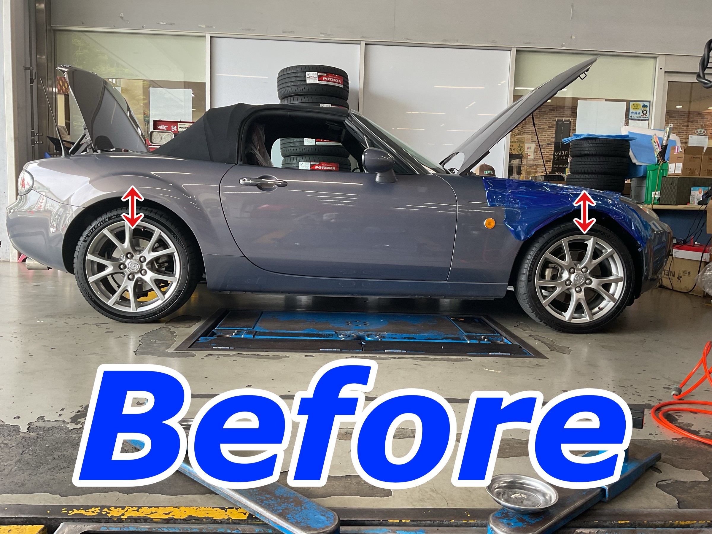 NDロードスター用 TEIN FLEXZ 使えますがジャンク扱い 手渡しのみ NDロードスター用 TEIN FLEXZ 使えますがジャンク扱い 手渡しのみ