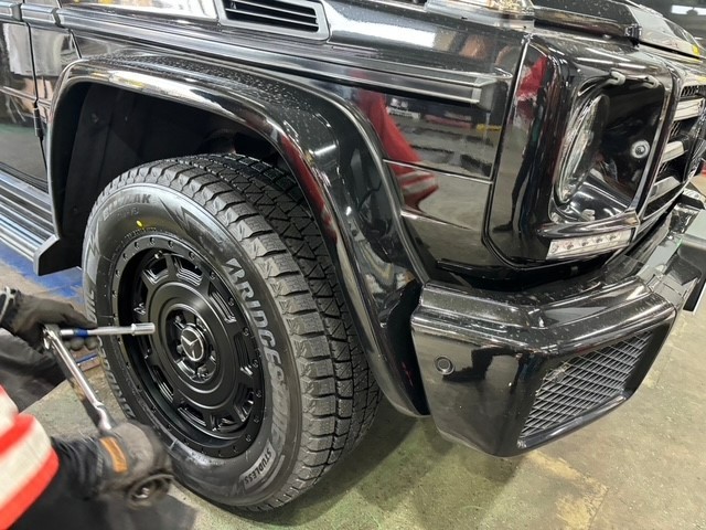 メルセデスベンツ　G　18インチ　冬タイヤ