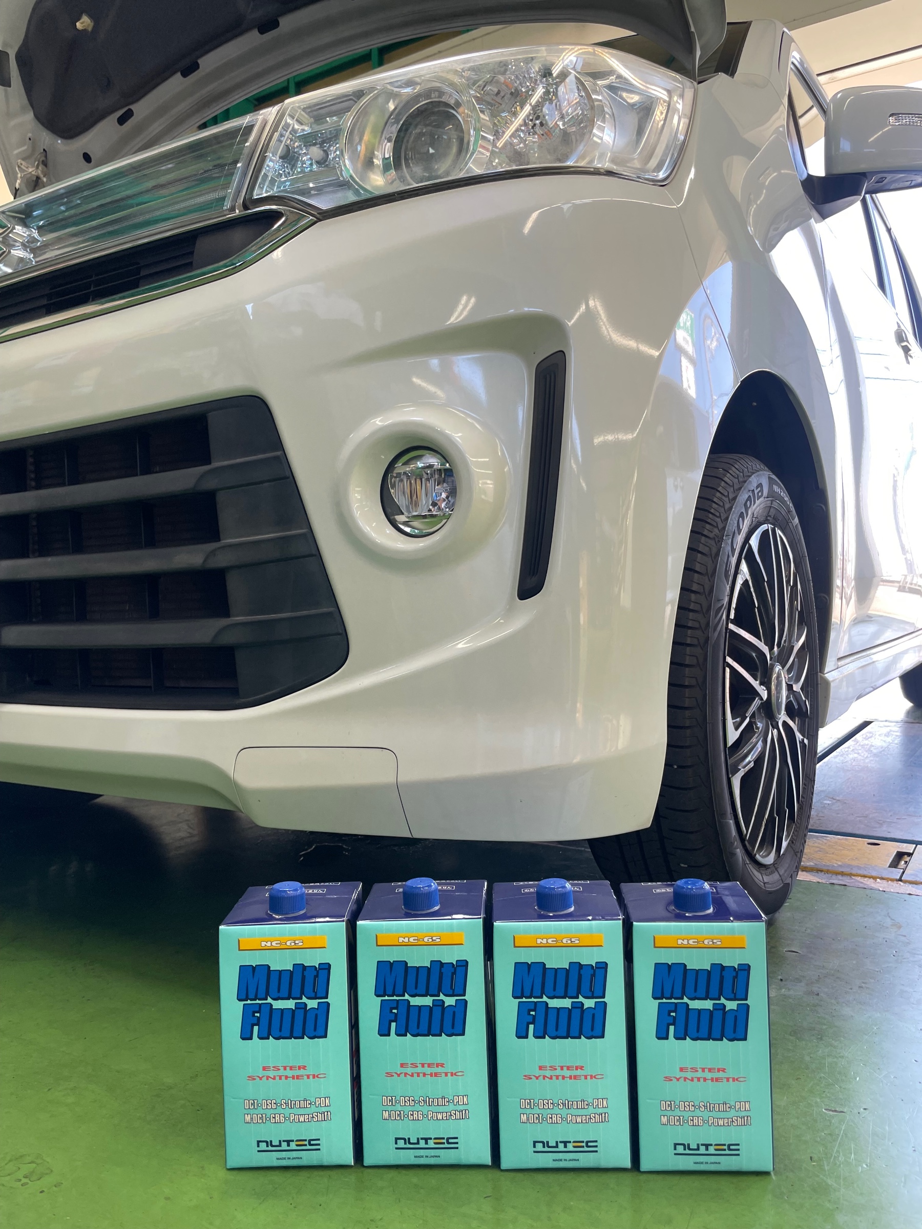 タイヤ館土山　ススギ ワゴンRスティングレー MH44S　CVTF交換