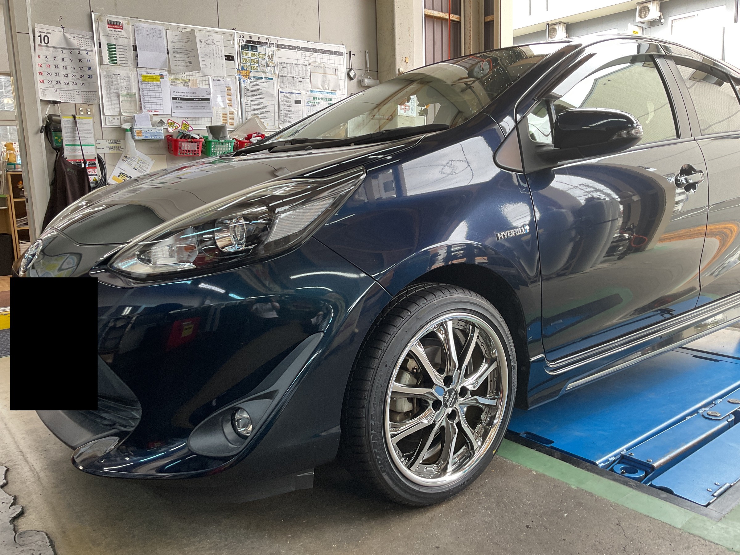 タイヤ館三原　タイヤ交換