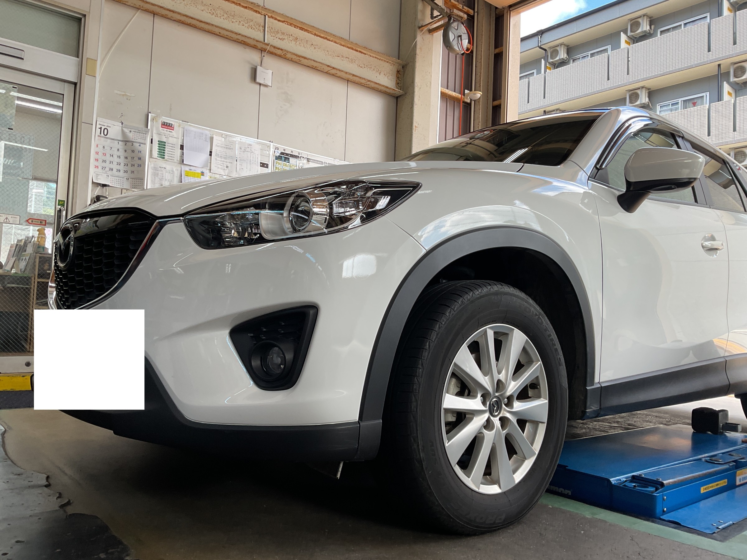 タイヤ館三原　タイヤ交換