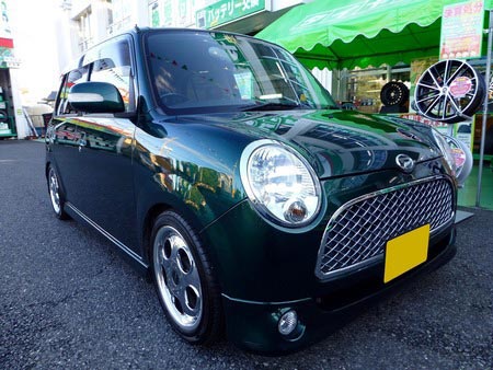 ミラジーノ』車高調取り付けでご来店です♪♪ | サービス事例 | タイヤ