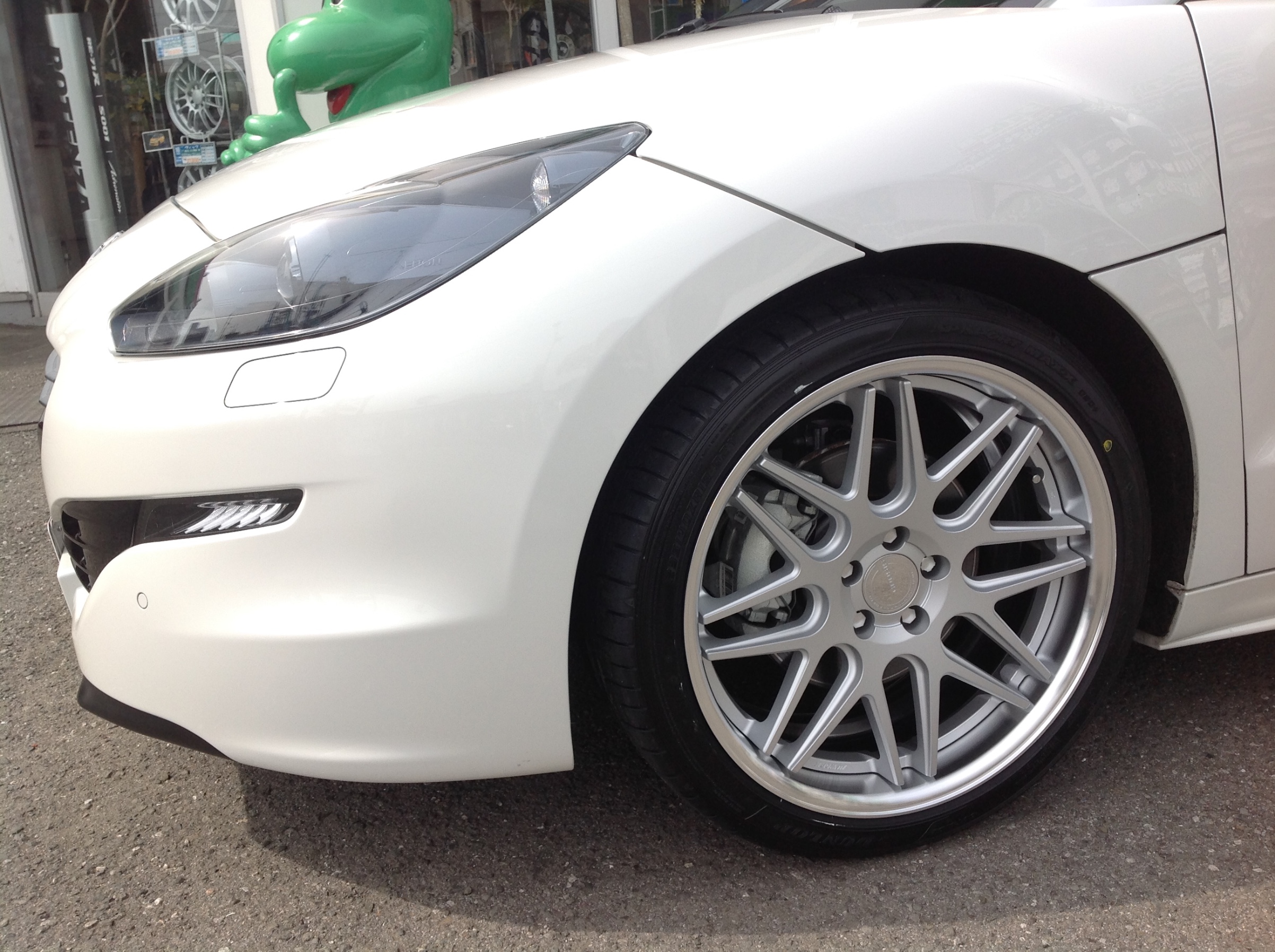 正規品】プジョー RCZ 純正 18in 8J +27 PCD108 4本セット 品番