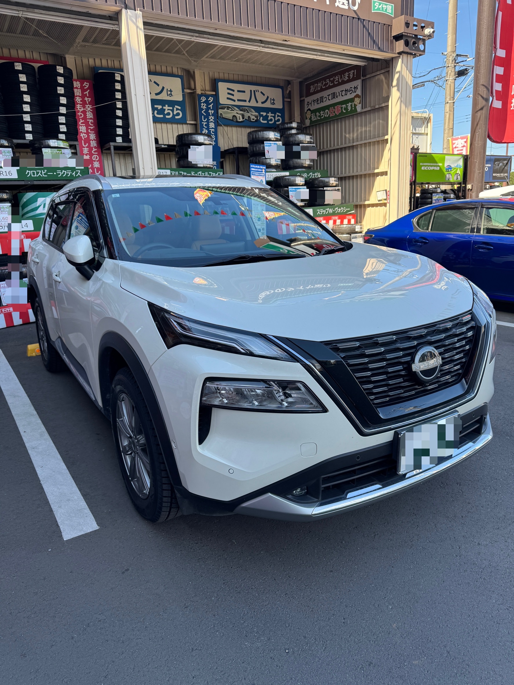 ニッサン T33 エクストレイル】スタッドレスアルミセットお取り付け