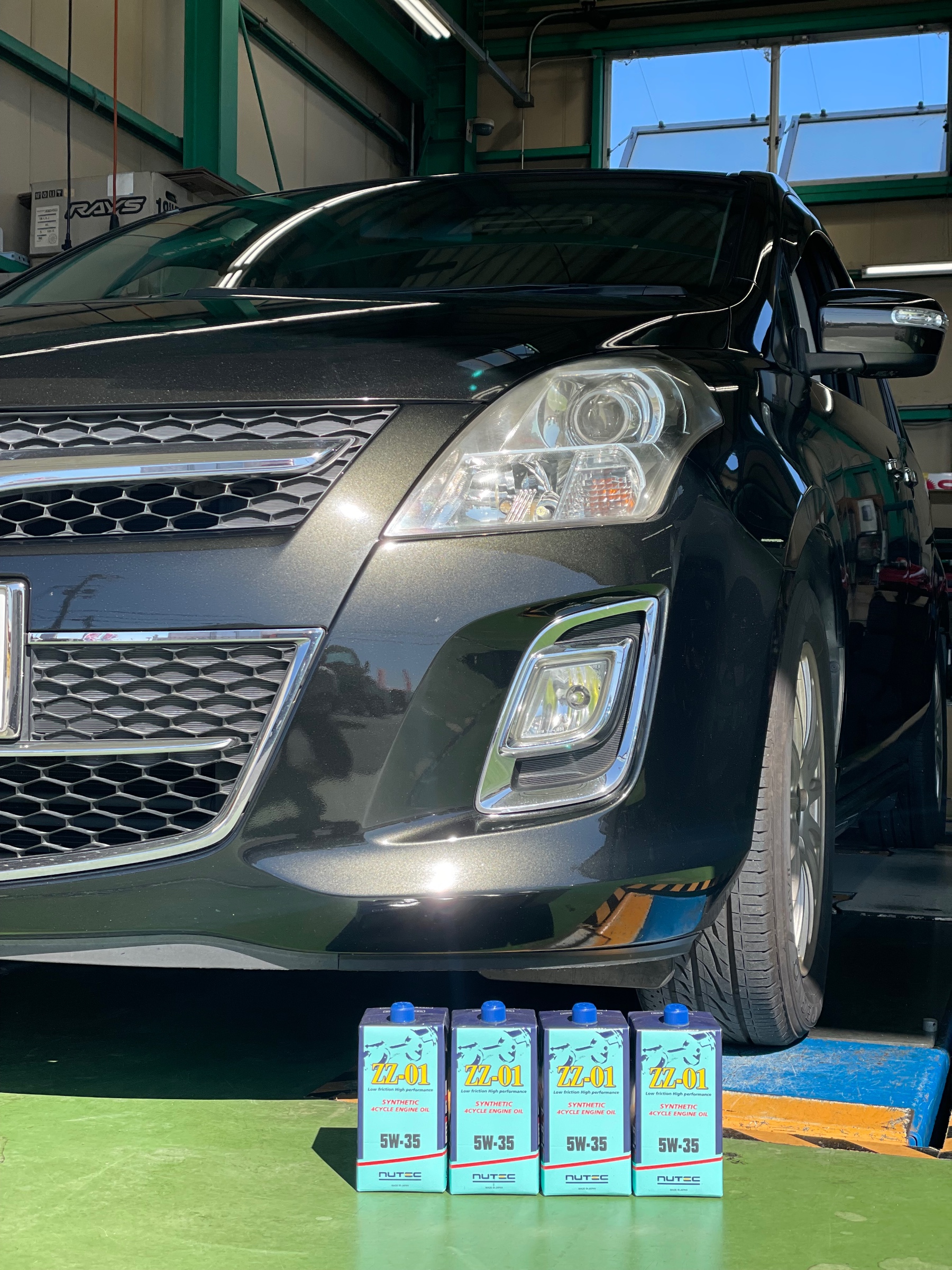 タイヤ館土山 マツダ MPV LY3P　エンジンオイル交換