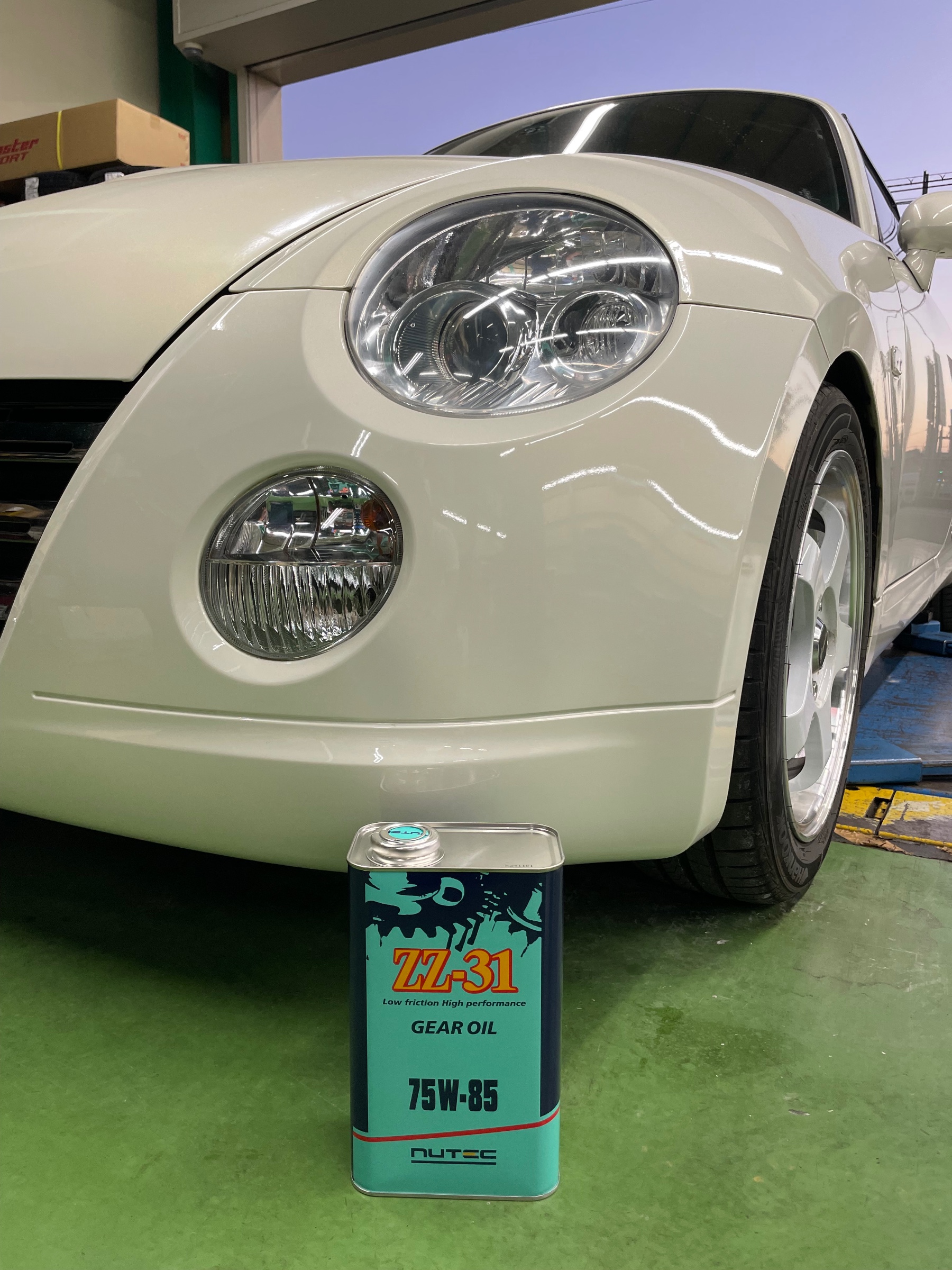 タイヤ館土山 ダイハツ コペン L880K　ミッションオイル交換