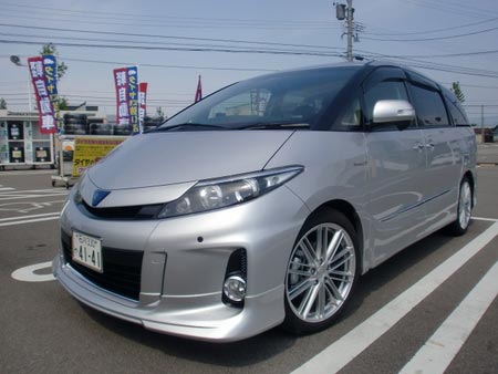 エスティマハイブリッド車高調そして サービス事例 タイヤ館 コマツ 石川県 福井県のタイヤ カー用品ショップ タイヤからはじまる トータルカーメンテナンス タイヤ館グループ