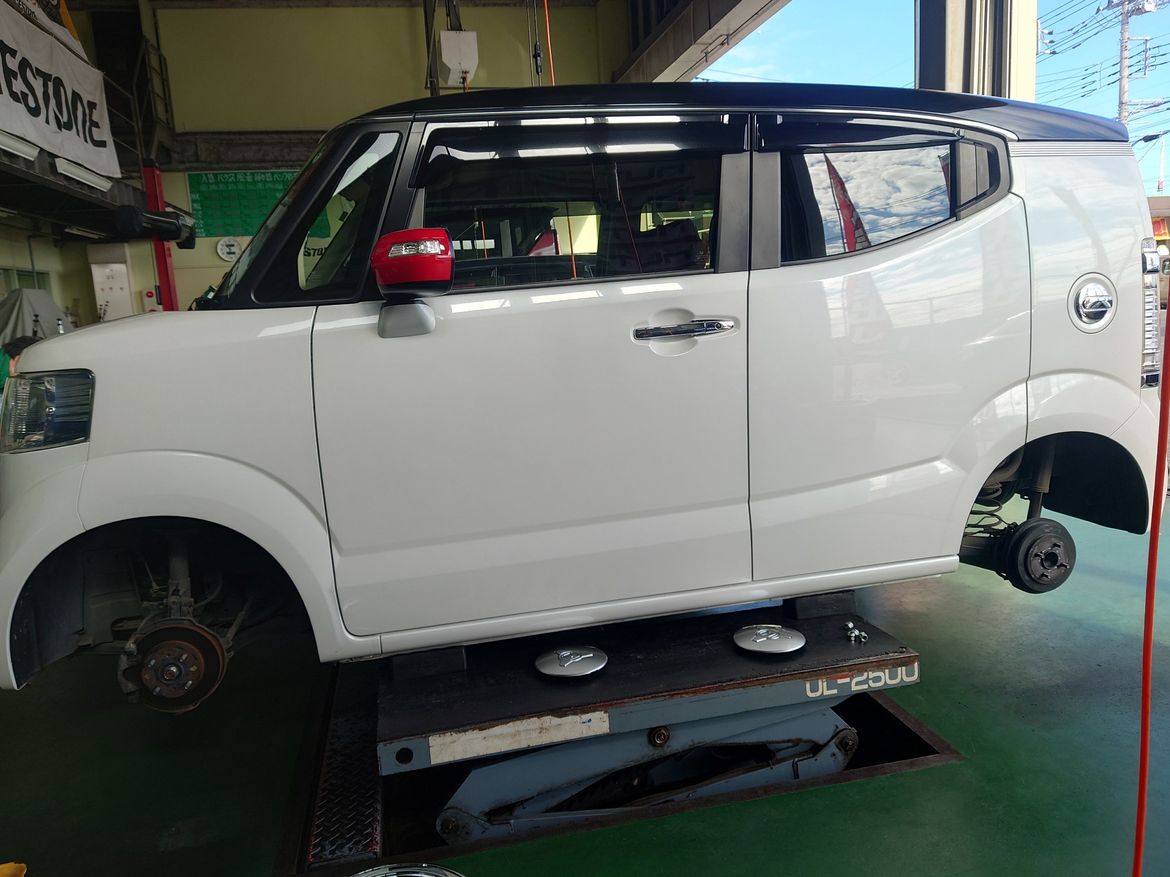 HONDA N-BOX／(スラッシュ)(JF1/2) スタッドレスタイヤ購入！ 155