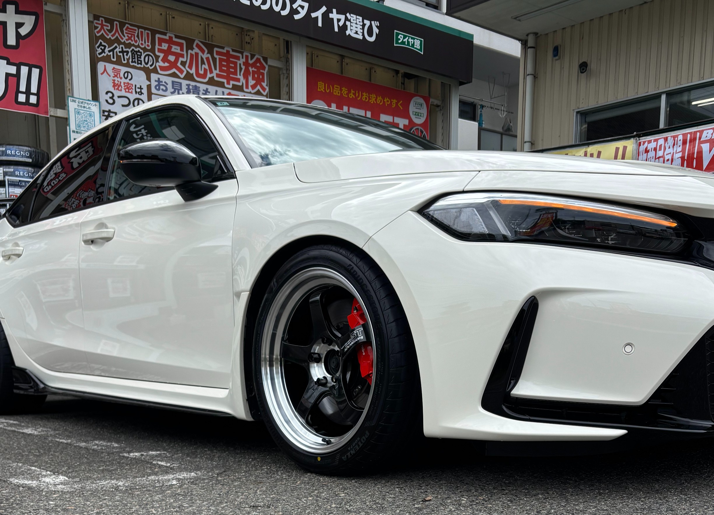 シビックタイプR FL5 純正ホイールセット BSレグノ ホンダ（HONDA） 【2025年製 新車外し品】ホンダ シビック タイプR FL5