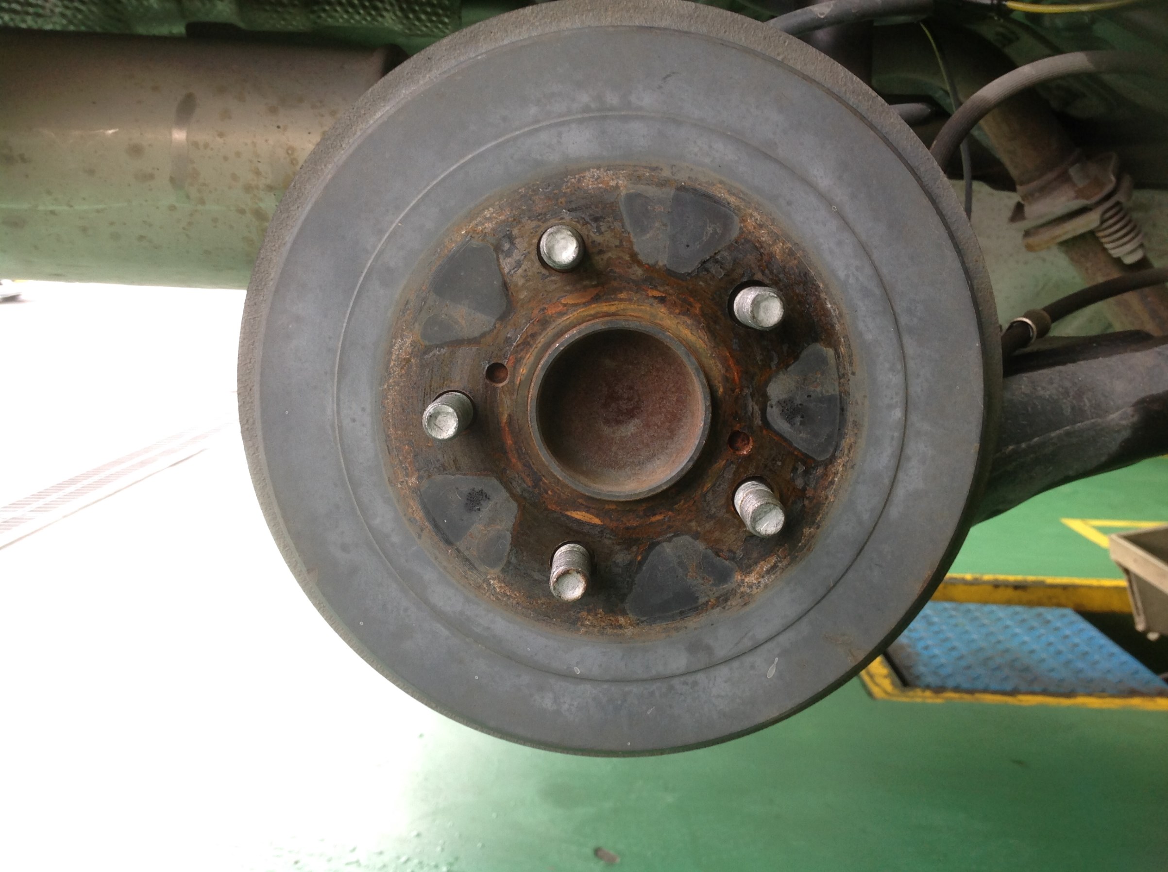 サビの退化現象・・・？