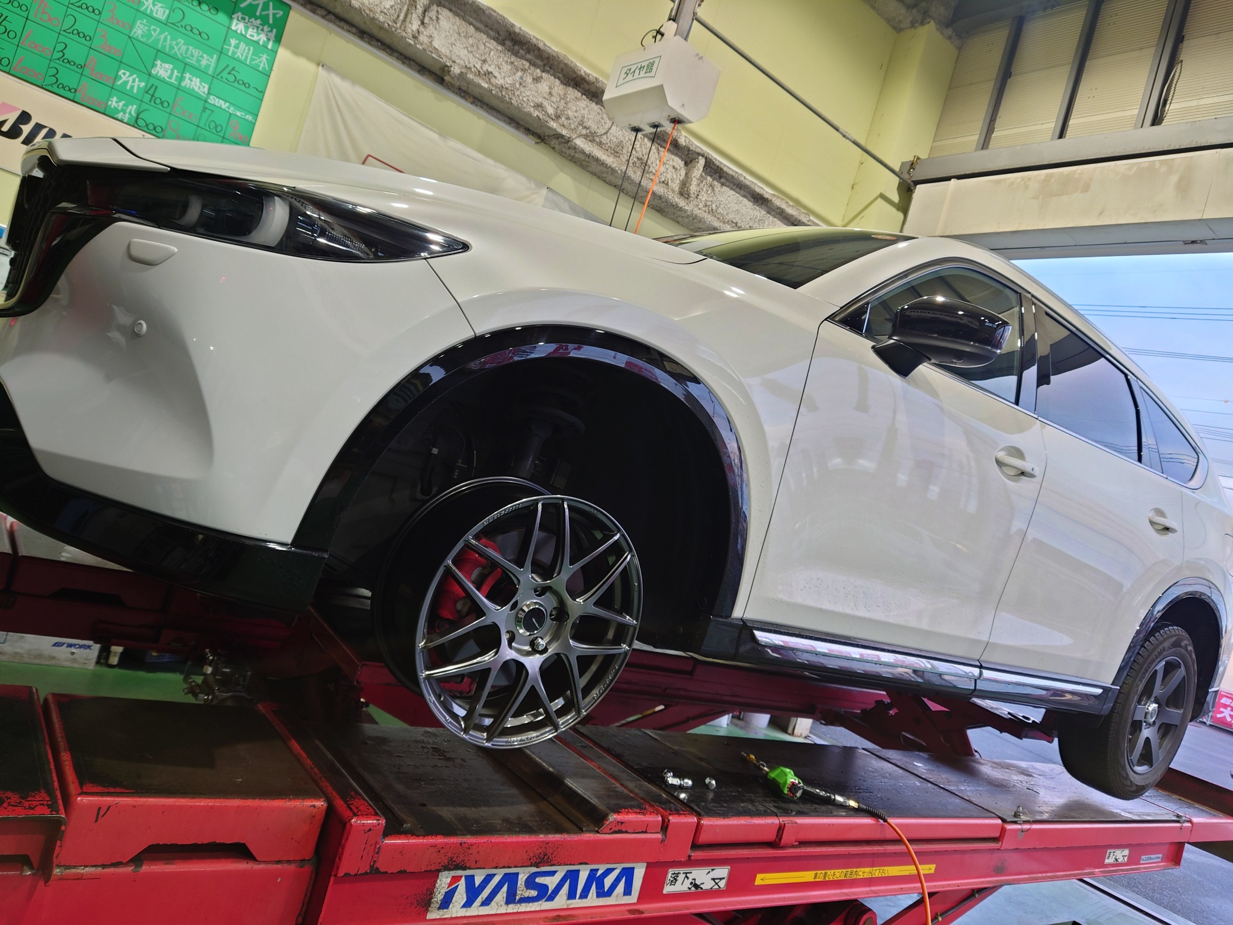 マツダ CX-8 ブリザックDM-V3＆Wedssport | 店舗おススメ情報 | タイヤ