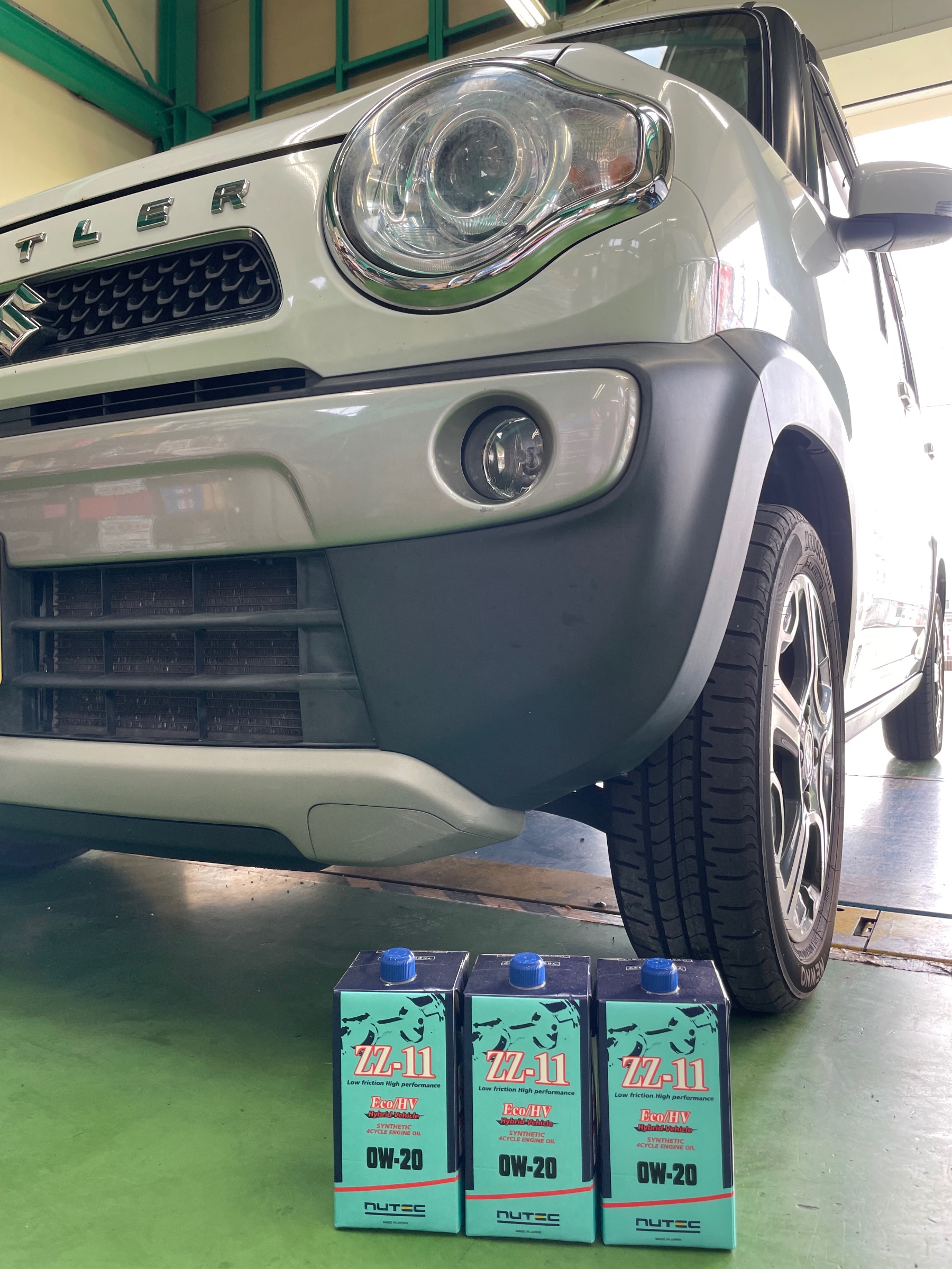 タイヤ館土山 スズキ ハスラー HR31S エンジンオイル交換